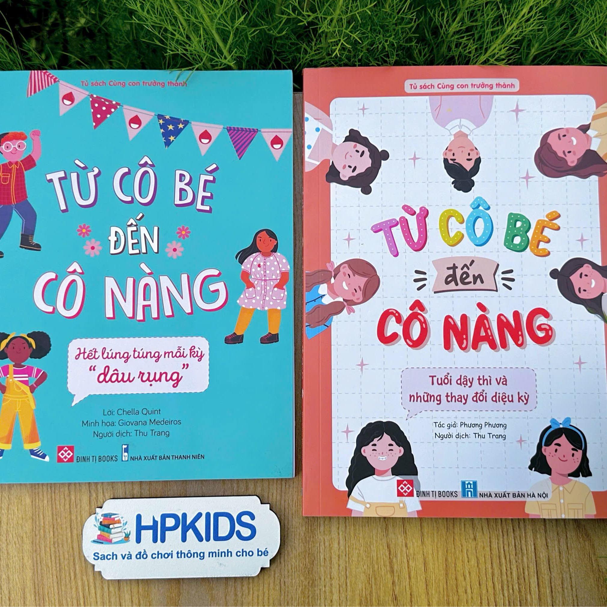 Sách tuổi dậy thì - Từ cô bé đến cô nàng , thời kỳ rụng dâu - Đinh Tị Books