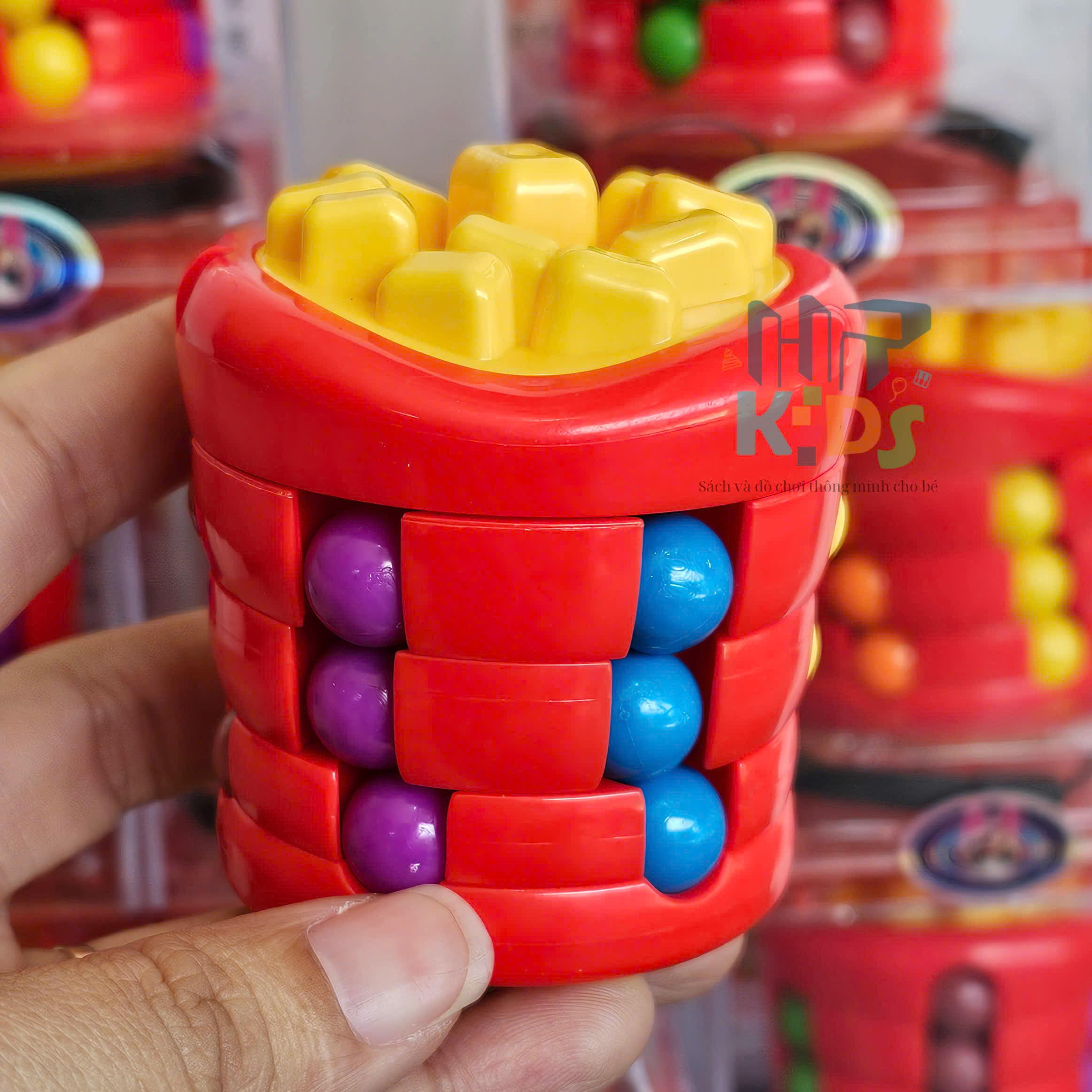 Rubik Biến Thể Hình Lon Bia – Spinner Đẹp Lạ Mắt Xoay NgónTay Luyện Trí Não Sự Kiên Trì