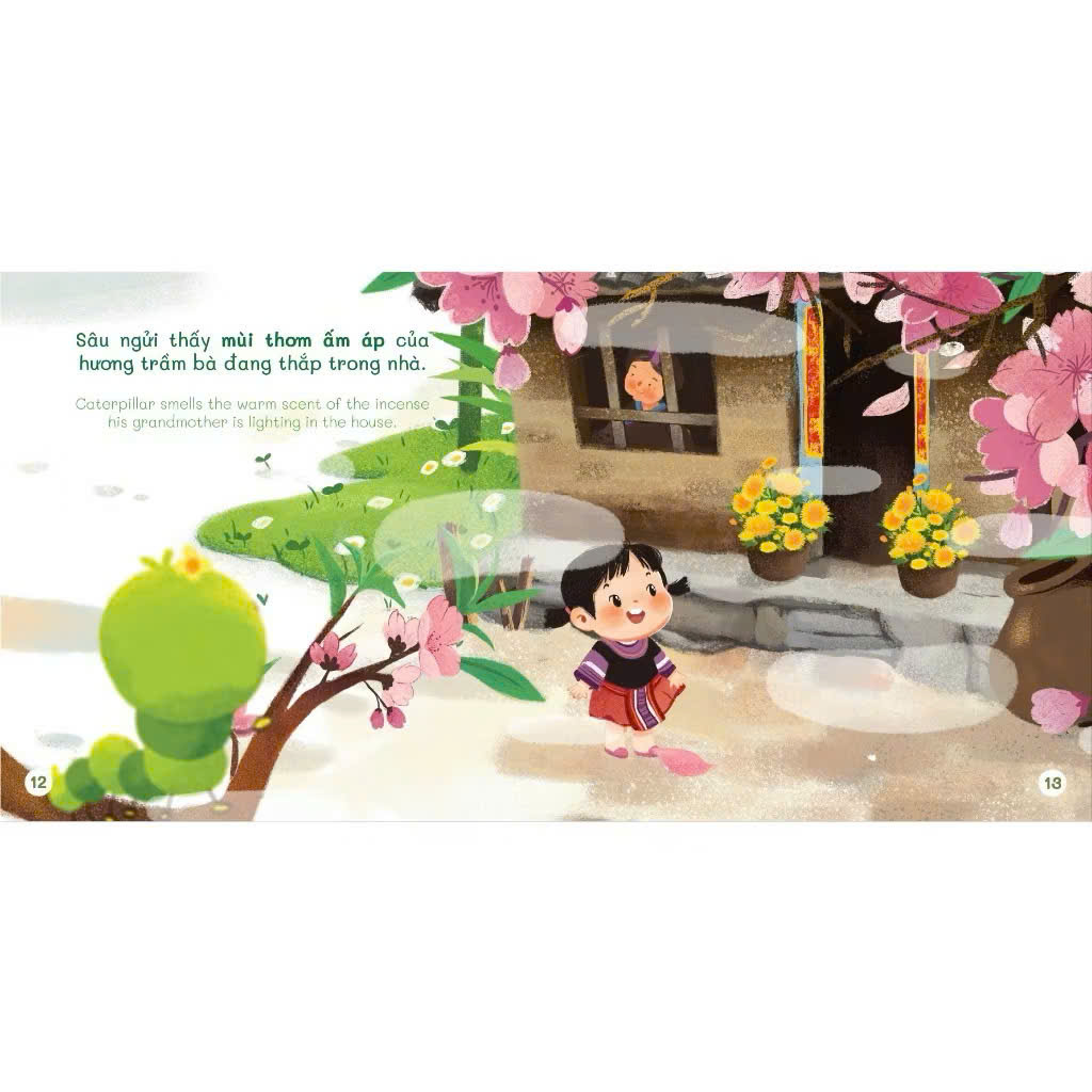 Sách - Song ngữ Xuân Hạ Thu Đông - Dành cho bé 0 đến 6 tuổi - Lionbooks