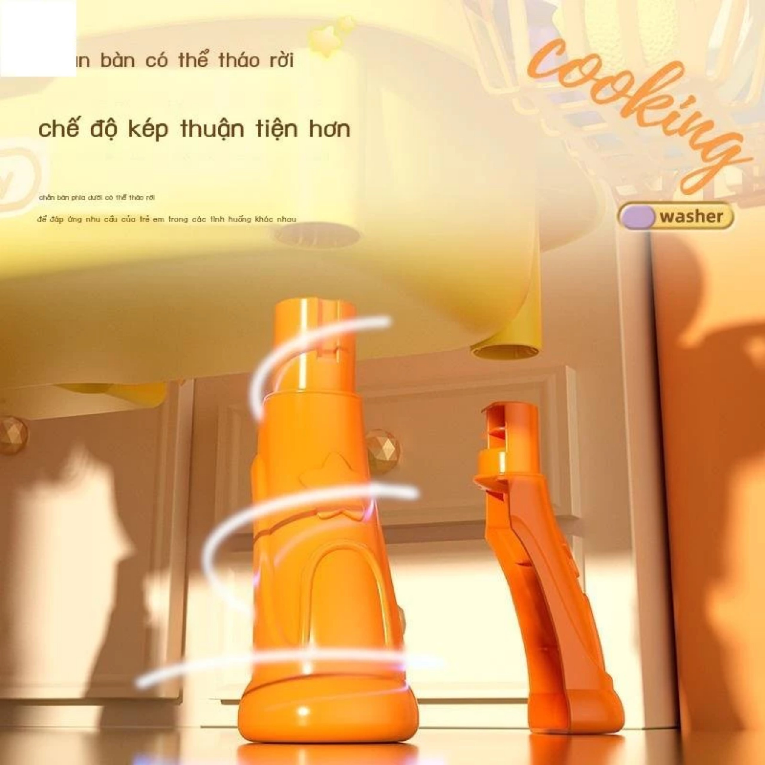 Bộ Đồ Chơi Sân Vườn Thú Vui Nhộn: Đồ Chơi Nấu Ăn Rửa Bát Rau Củ, Học Làm Việc Nhà Cho Bé 2-4 Tuổi