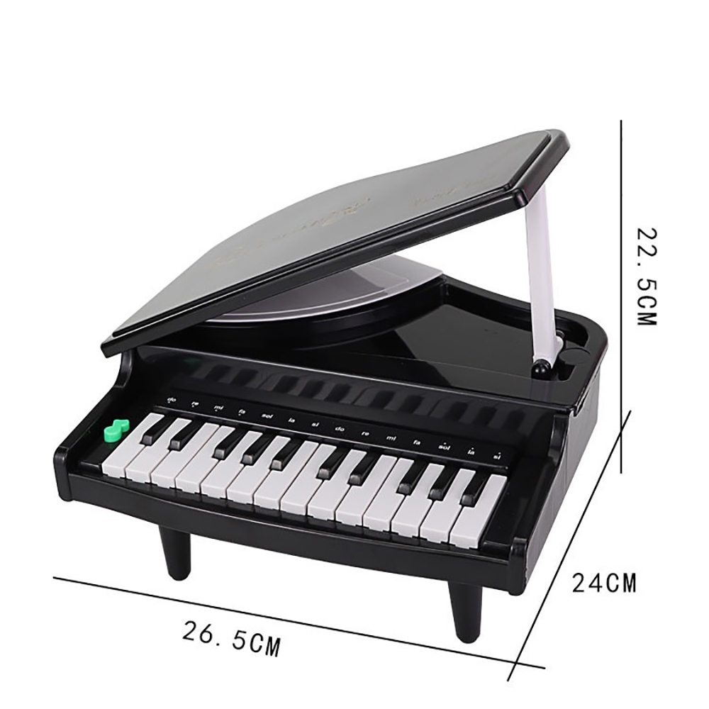 Đồ chơi Đàn piano mini 26 phím kèm đèn cho bé yêu