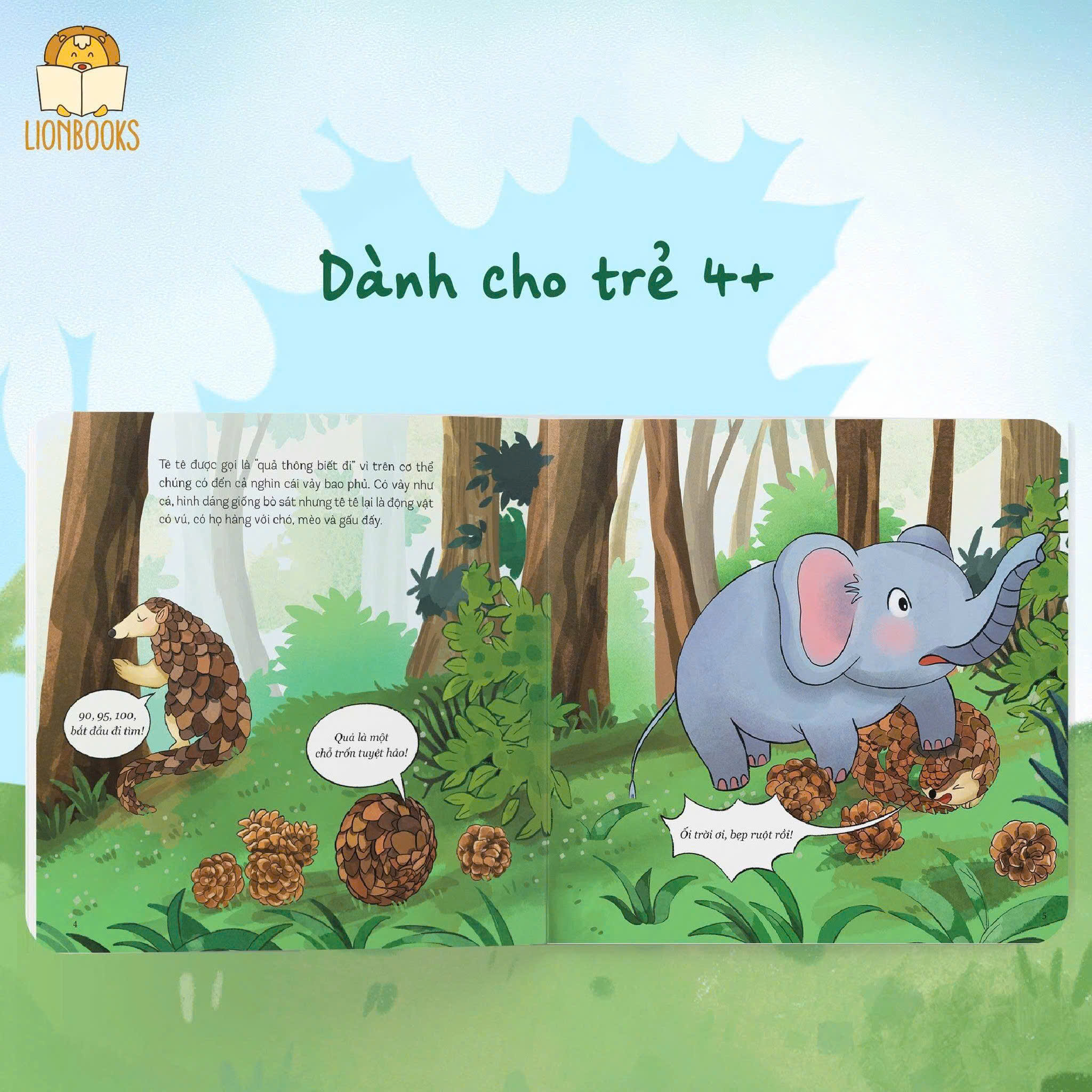 Sách - Bộ 2 cuốn Sao la và Tê tê - Series Bật mí tí ti Thế giới diệu kì