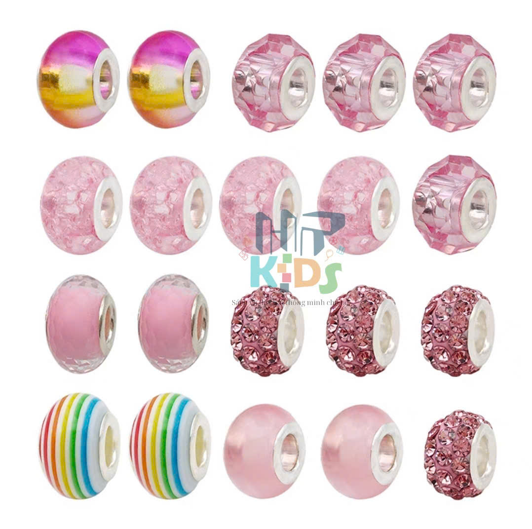 DIY Hộp quà, hôp trang sức charm kèm vòng tay, dễ thương đáng yêu cho bé gái