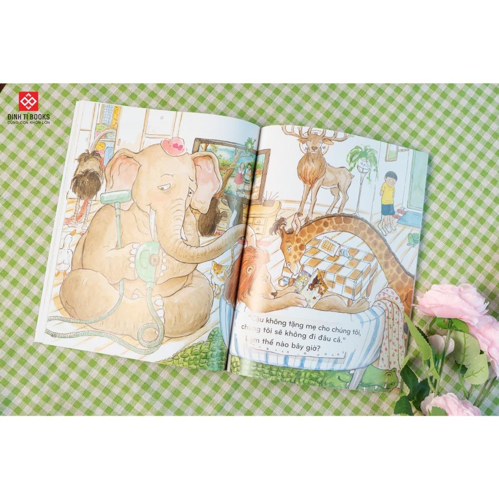 Sách - Tớ không tặng mẹ cho bạn đâu - Cùng con trường thành, Giúp trẻ biết cách giải tỏa cảm xúc tiêu cực