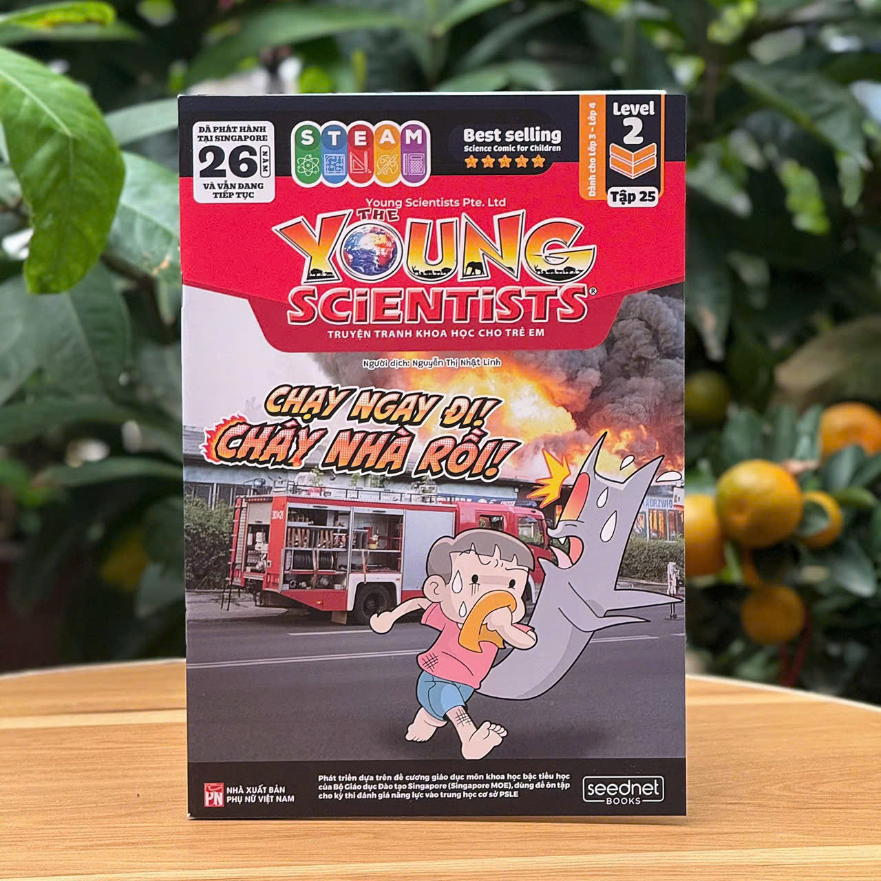 Sách - Tạp Chí Nhà Khoa Học Trẻ Tập 25 (Level 1,2,3) - The Young Scientists