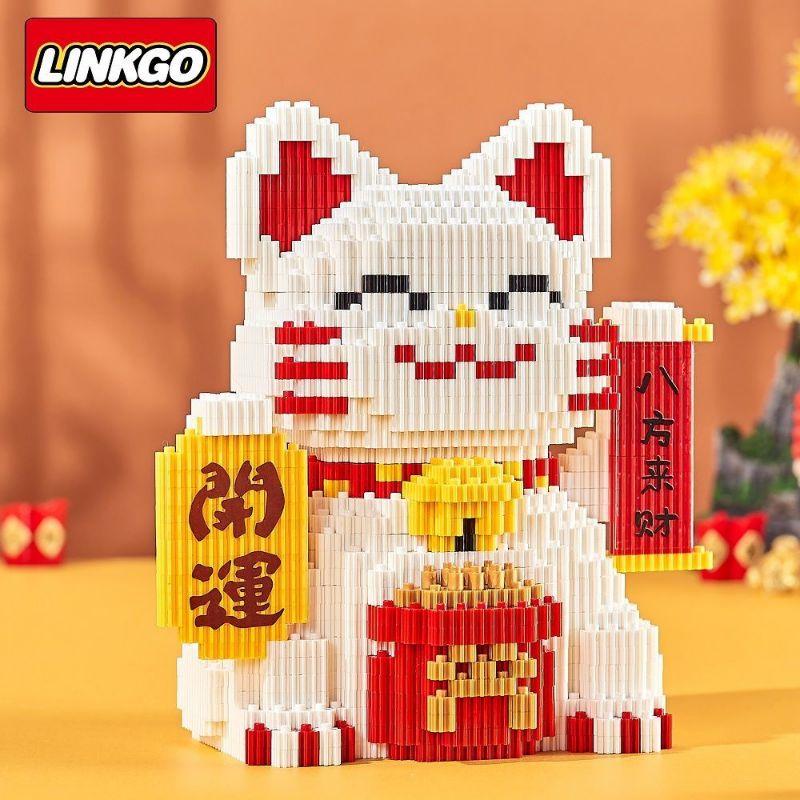 Bộ Đồ Chơi Lắp Ráp Mèo Thần Tài, Ông Thần Tài Phong Thủy Tài Lộc, Giúp Trẻ Tăng Tư Duy Bộ Lắp Ráp Tháo Lắp