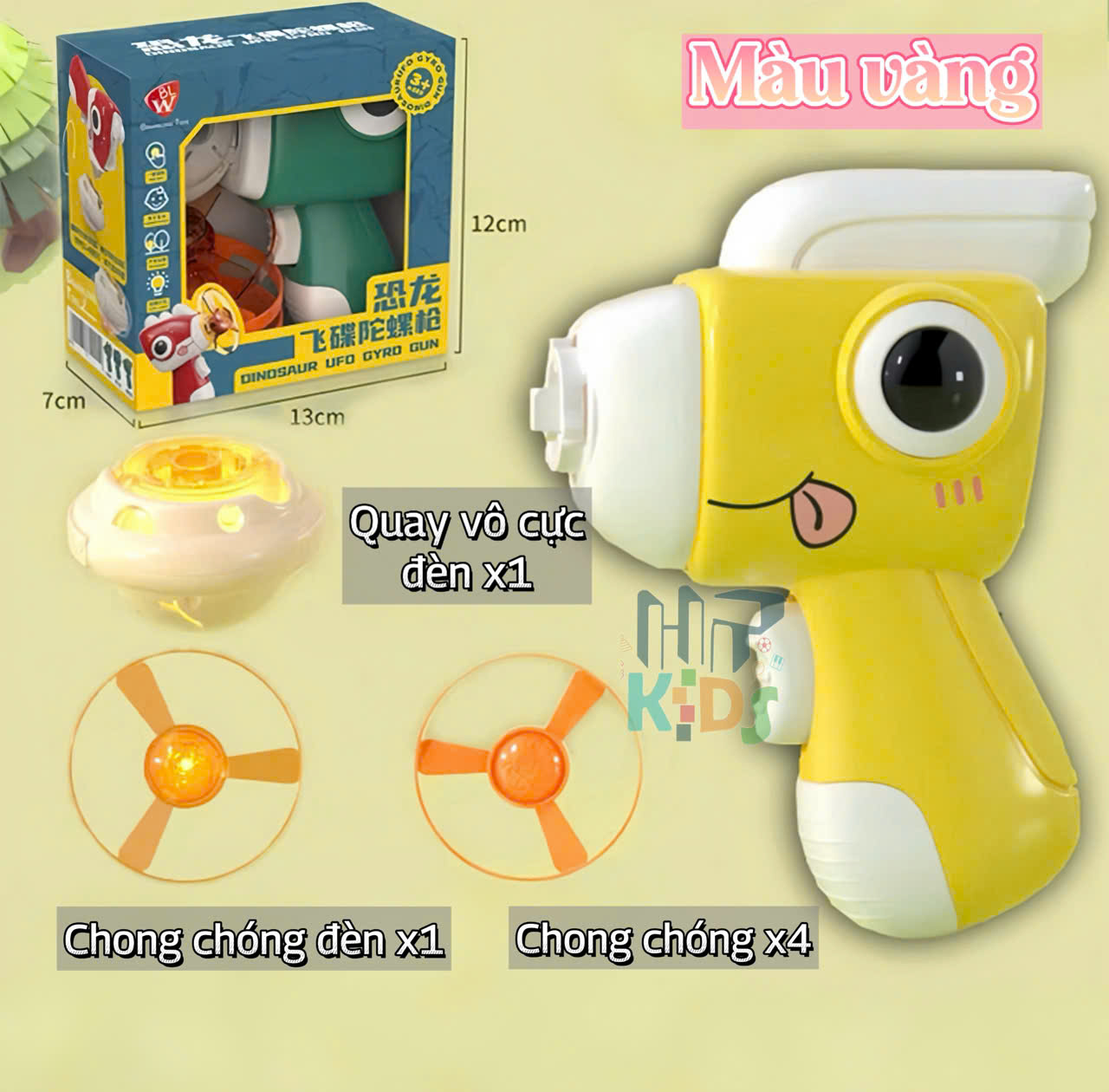 Đồ chơi con quay vô cực, chong chóng có đèn cho bé chơi chiến đấu vui nhộn