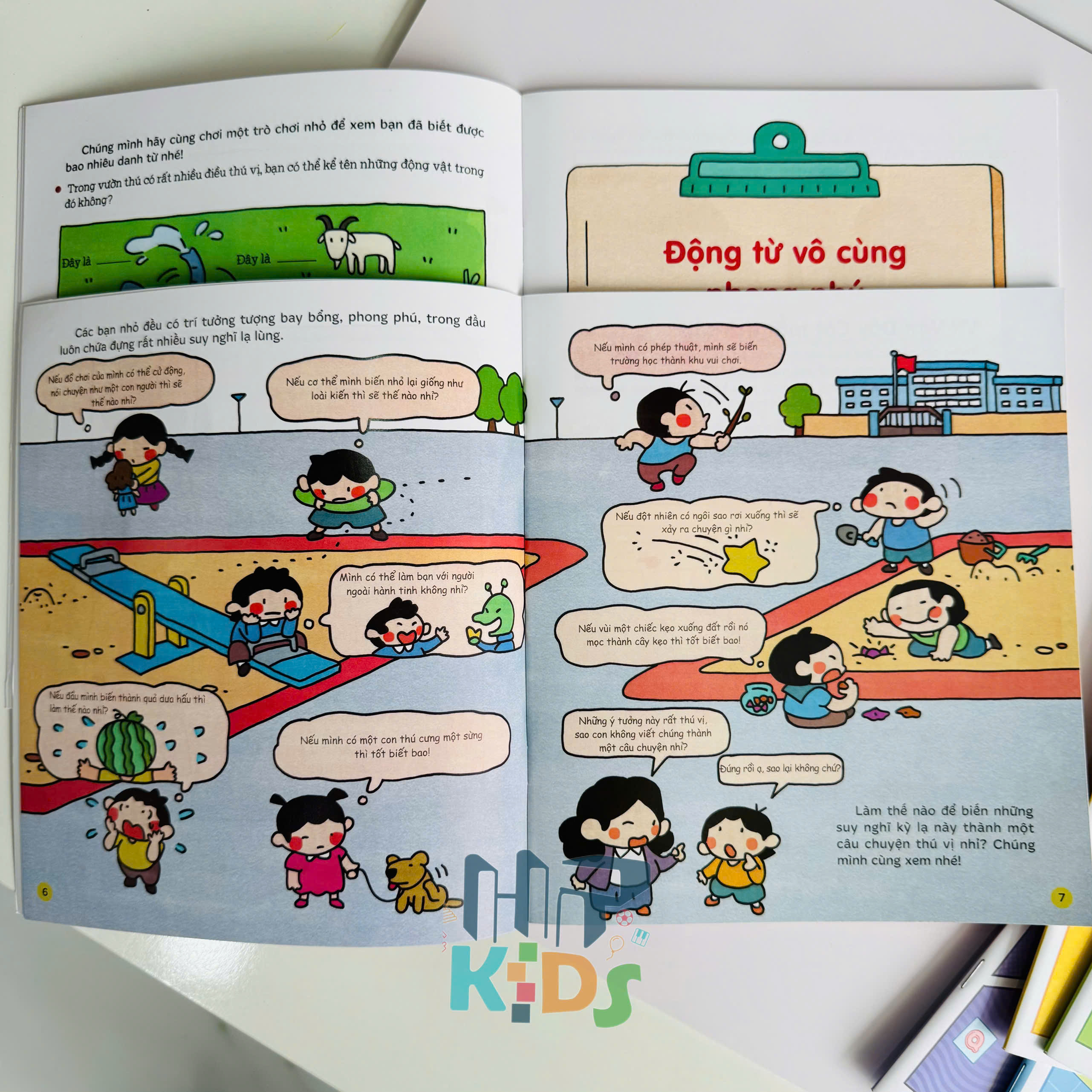 Bộ Sách - Làm Văn Thật Dễ (6 Cuốn Giúp Trẻ Phát Triển Kỹ Năng Viết Văn) - Bìa Mềm