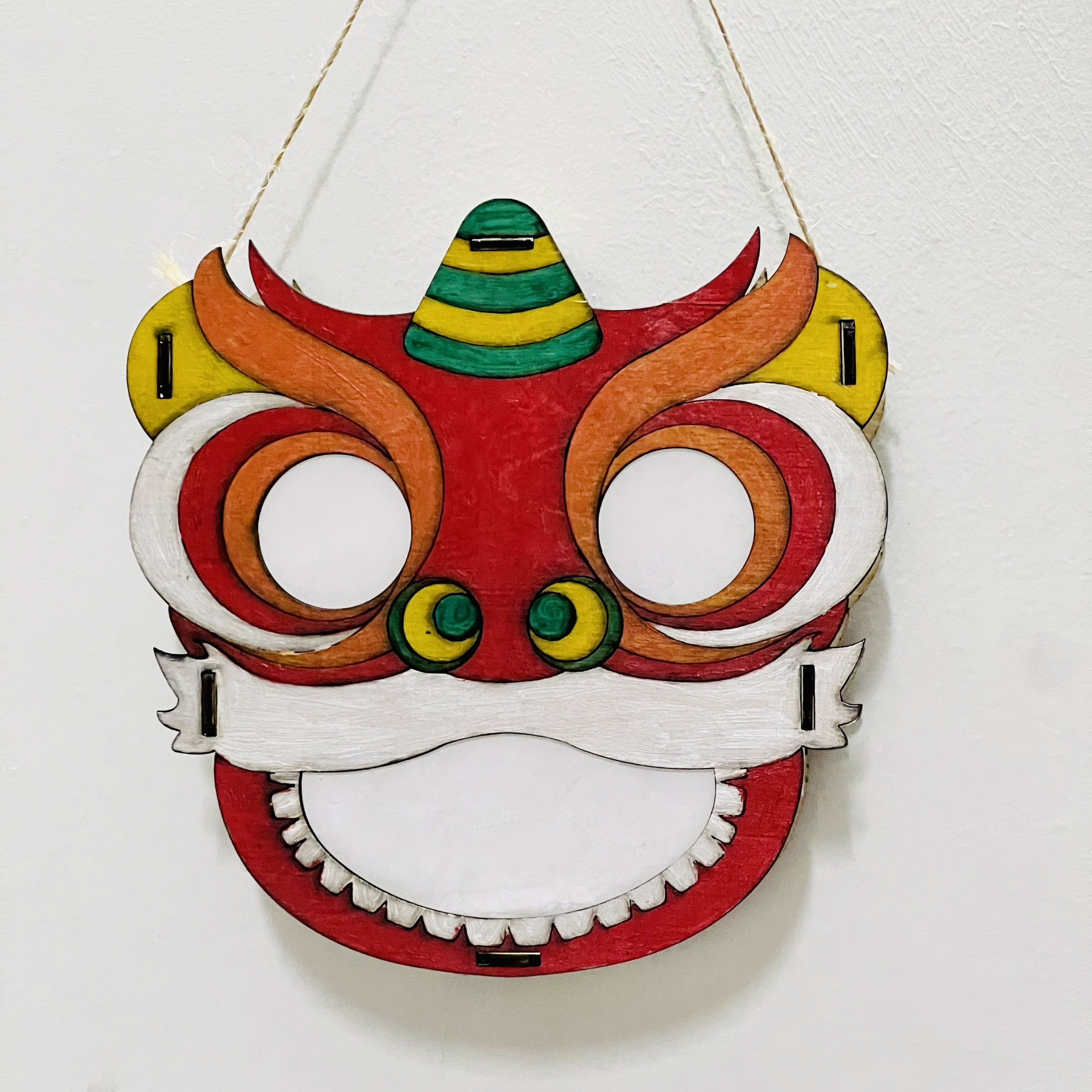 Đèn lồng gỗ Trông Trăng Lalamoon bộ kit tự làm lồng đèn trung thu tô màu thủ công DIY đồ chơi hình con vật
