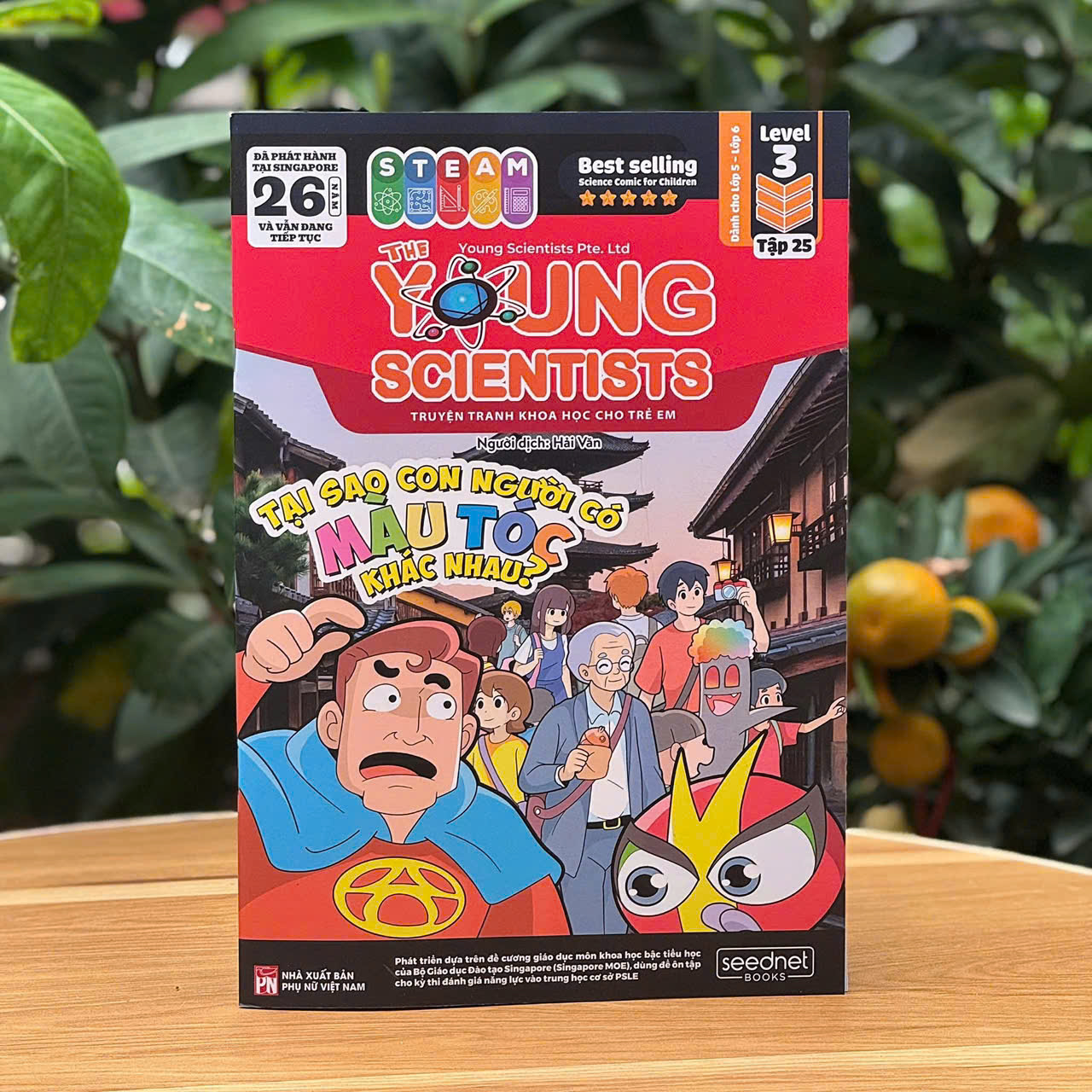 Sách - Tạp Chí Nhà Khoa Học Trẻ Tập 25 (Level 1,2,3) - The Young Scientists