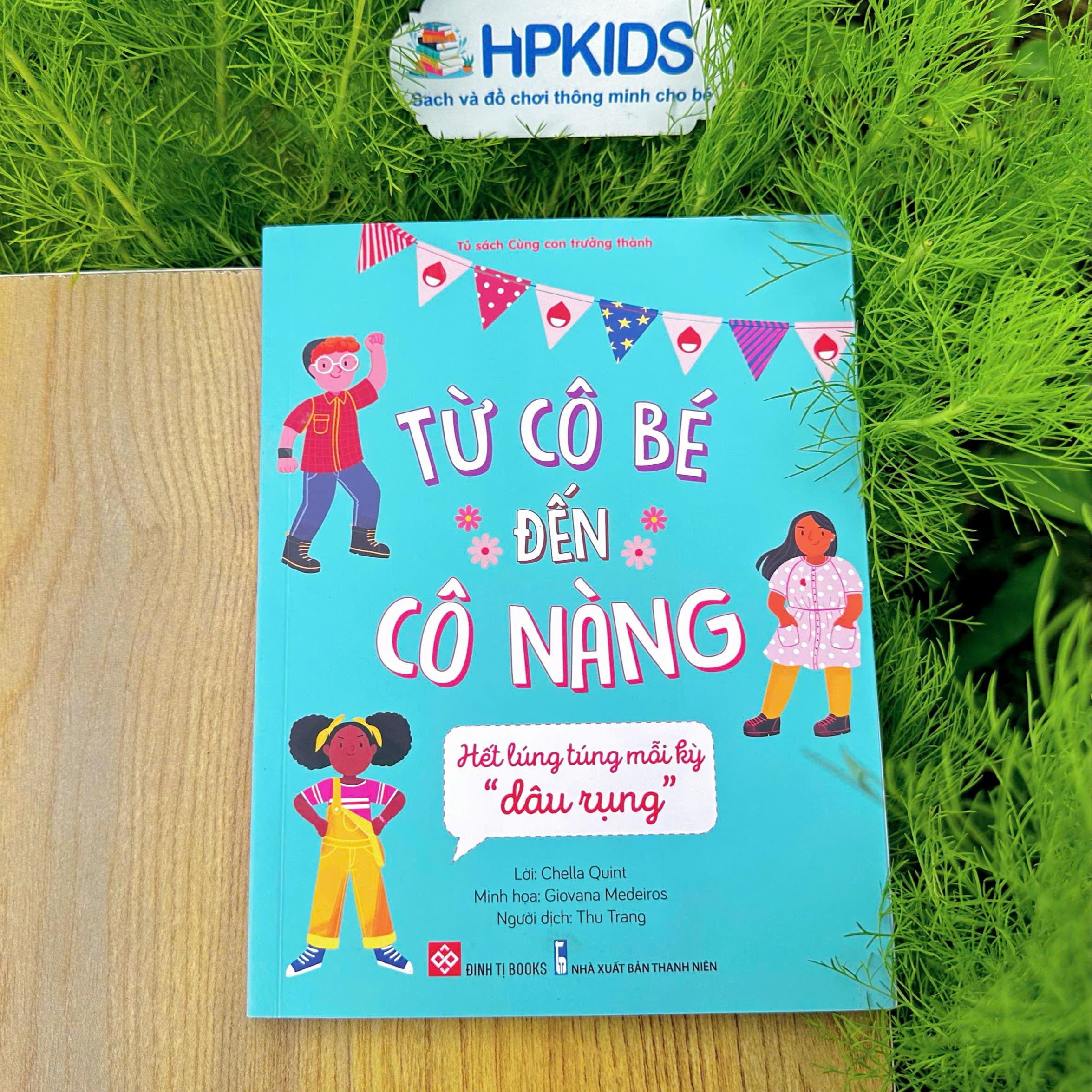 Sách tuổi dậy thì - Từ cô bé đến cô nàng , thời kỳ rụng dâu - Đinh Tị Books