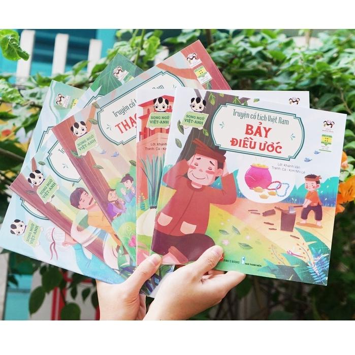 Sách t- Truyện cổ tích song ngữ Việt Nam combo 10 tập - Đinh Tị