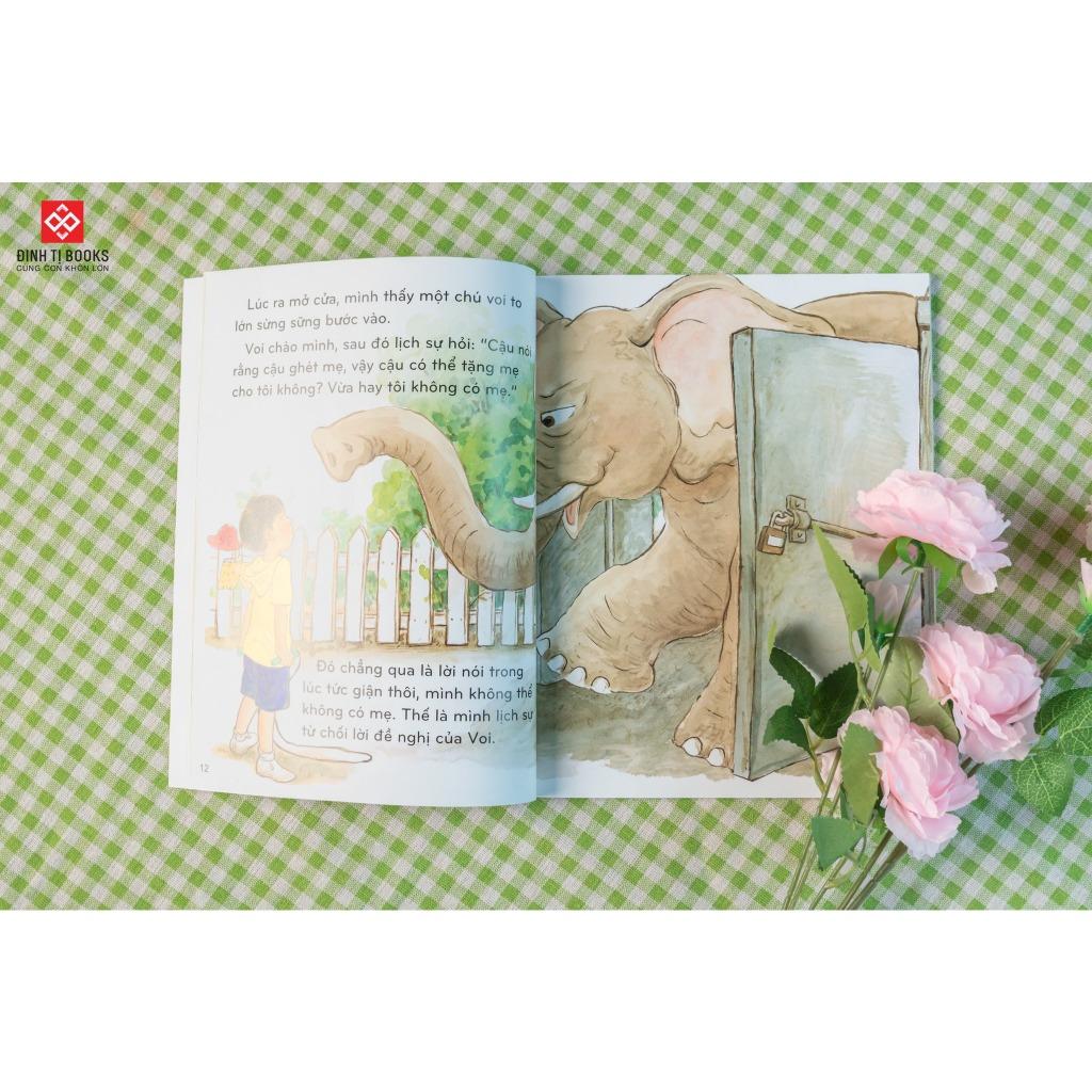 Sách - Tớ không tặng mẹ cho bạn đâu - Cùng con trường thành, Giúp trẻ biết cách giải tỏa cảm xúc tiêu cực