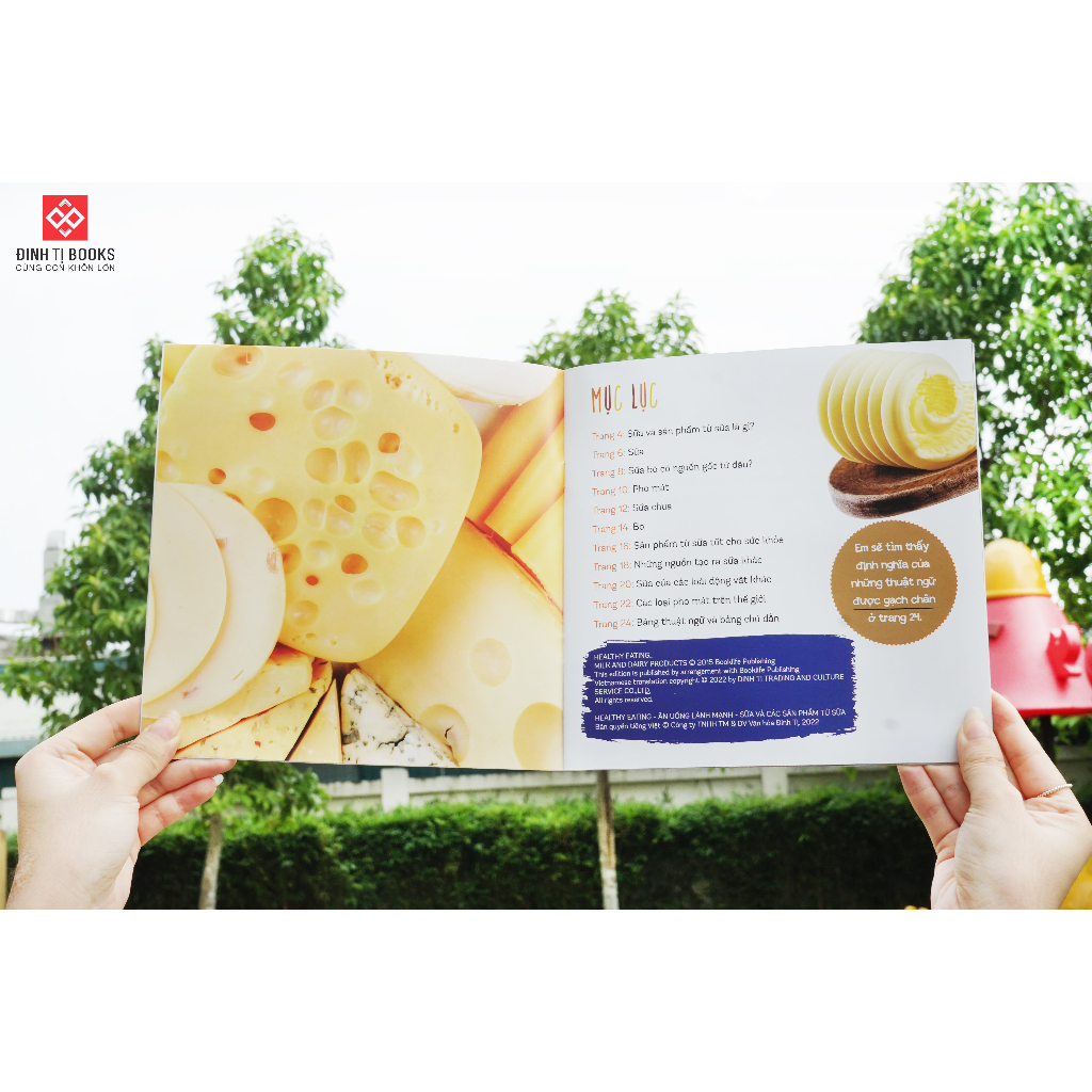 Sách cho bé - Healthy eating - Ăn uống lành mạnh trọn bộ 6 tập - Đinh Tị Books