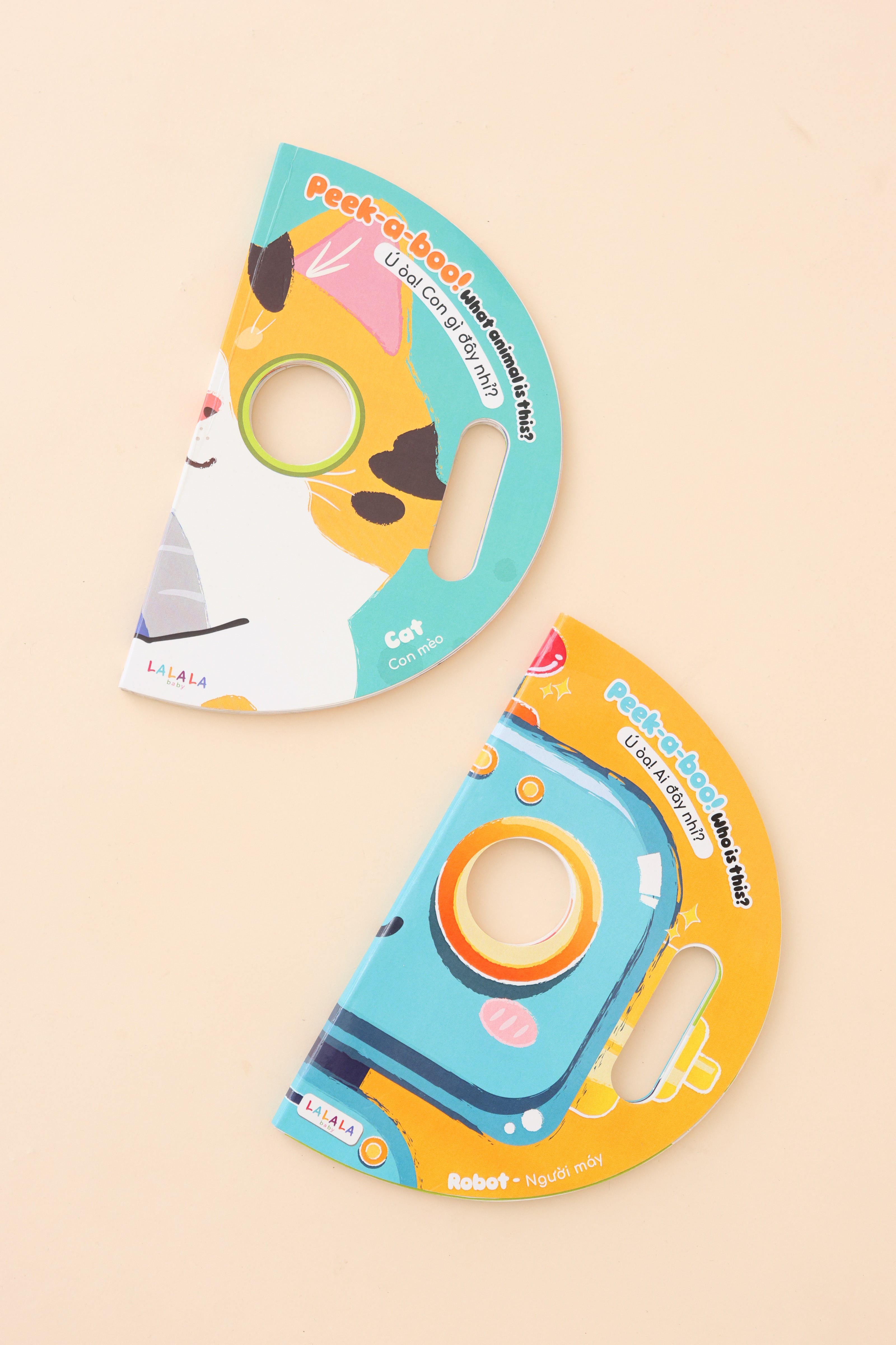 Sách tương tác thiếu nhi - Ú Òa bìa cứng - Lalala Babys