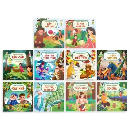Sách t- Truyện cổ tích song ngữ Việt Nam combo 10 tập - Đinh Tị