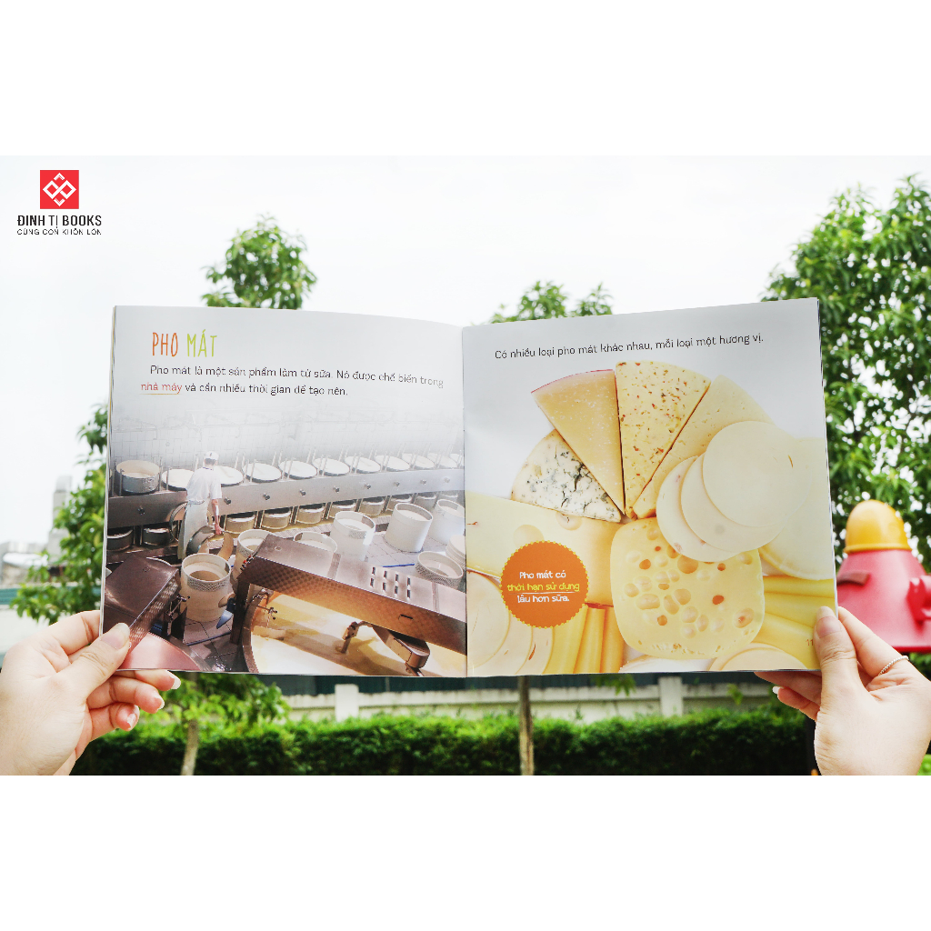 Sách cho bé - Healthy eating - Ăn uống lành mạnh trọn bộ 6 tập - Đinh Tị Books