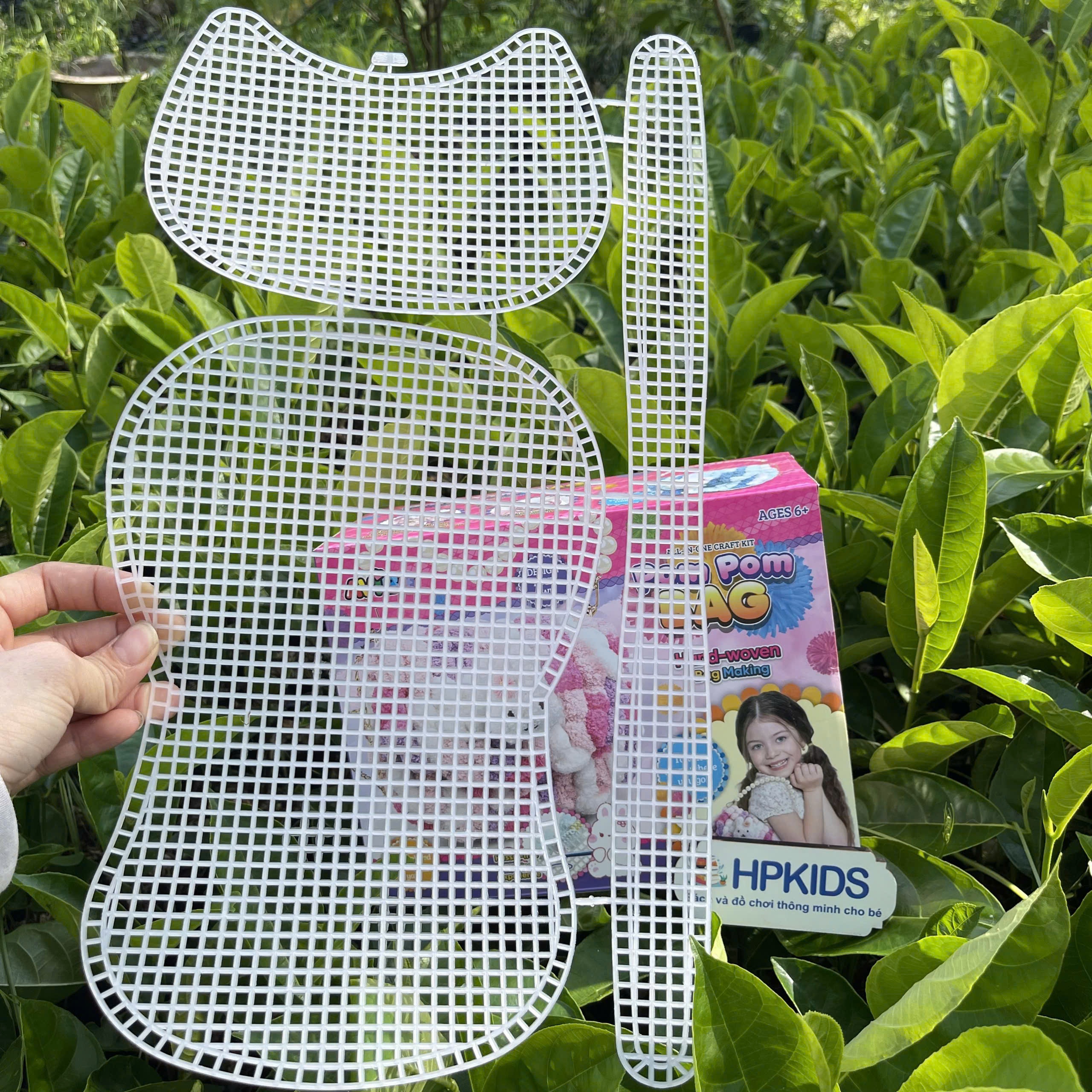 DIY Đồ chơi handmade móc len, làm túi xách cho bé