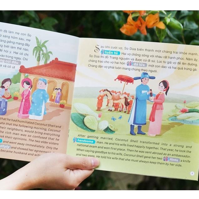 Sách t- Truyện cổ tích song ngữ Việt Nam combo 10 tập - Đinh Tị