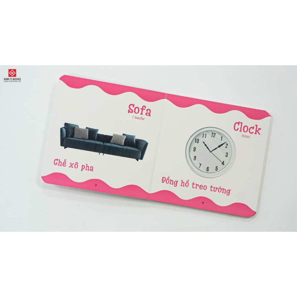 Sách - Từ Điển Bằng Hình Cho Trẻ Mầm Non  - Đinh Tị Books