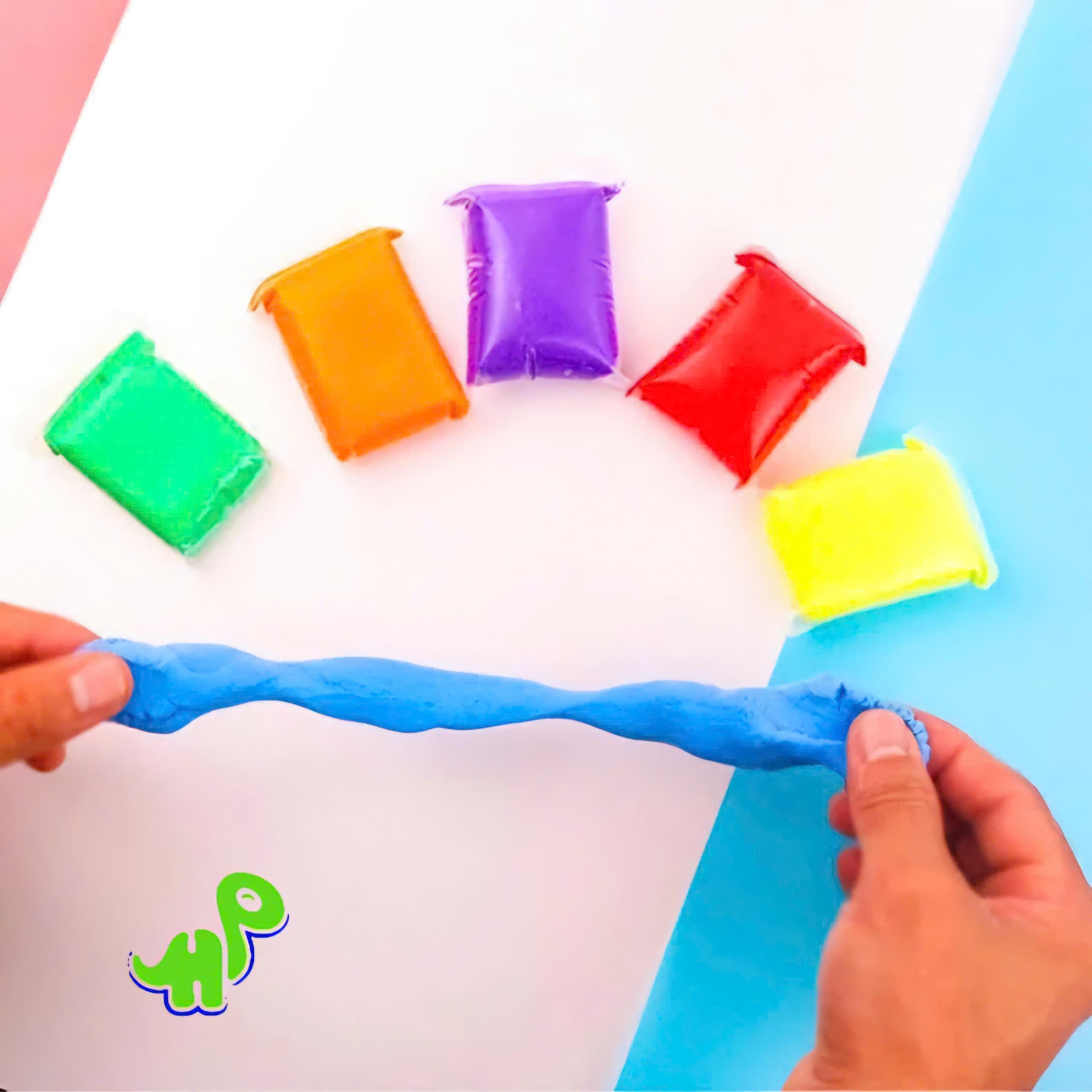 Đất sét tự khô Nhật 12/24 màu SMARTKIDS đất nặn tự khô cao cấp siêu nhẹ dành cho bé làm butter slime