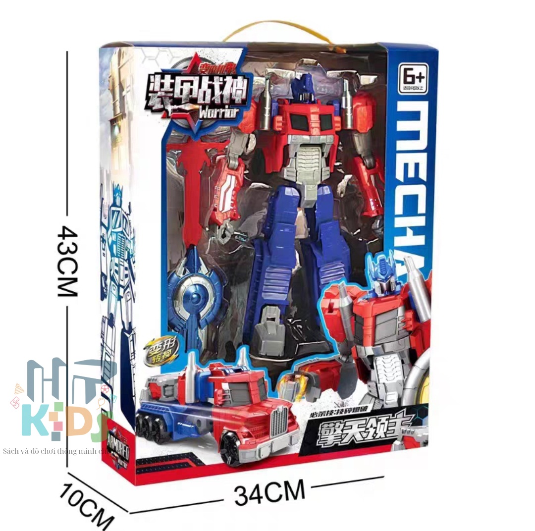 Đồ chơi biến hình RobotTransformer, Optimus , Bumblebee prime phiên bản nhựa haowjc kim loại biến hình ô tô cho bé