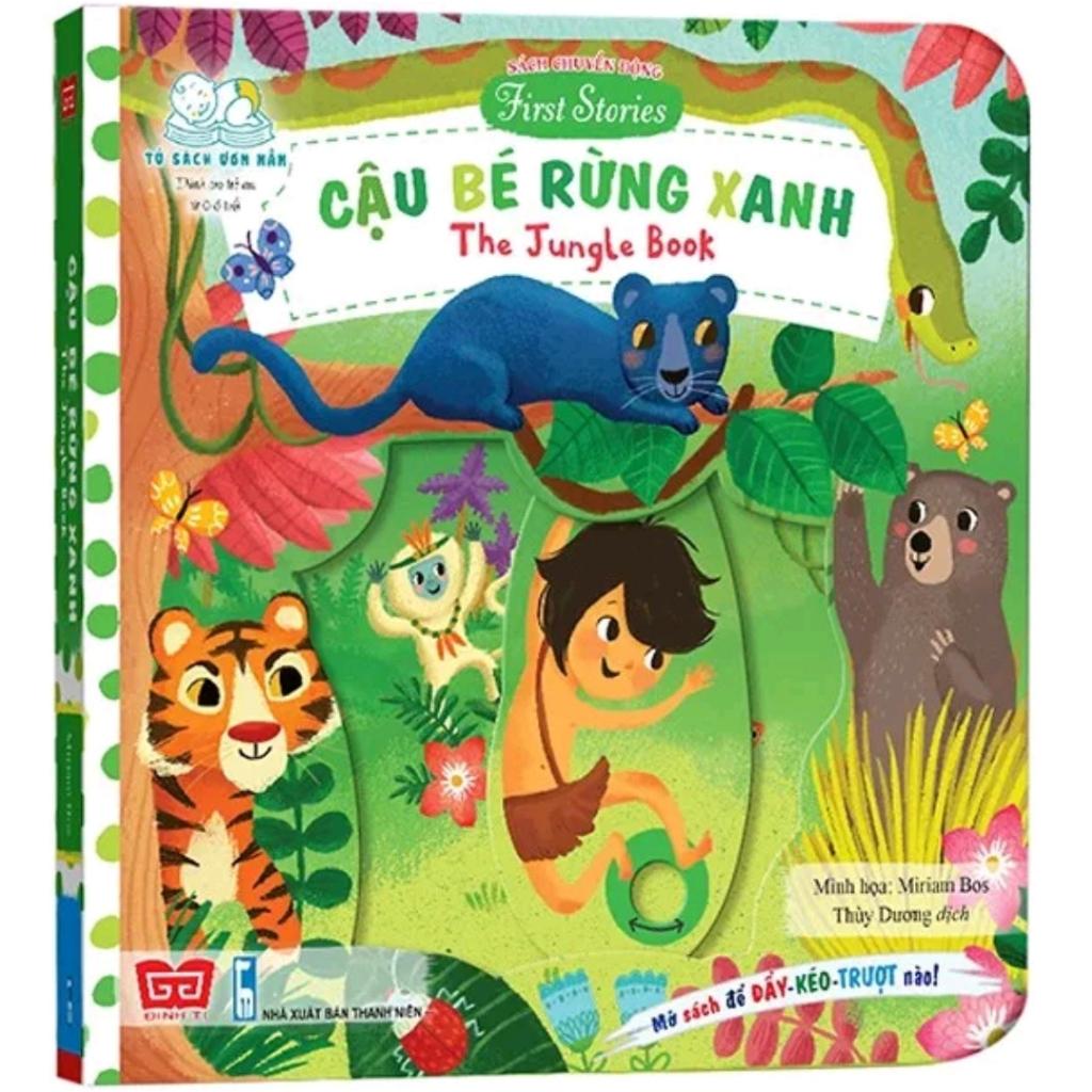 Sách tương tác - Chuyển động thông minh kéo, thả, trượt, đẩy First Explorers - Song ngữ Việt Anh - Đinh Tị Book