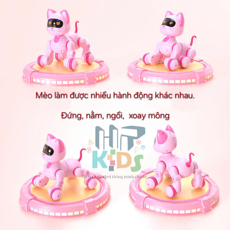 Đồ chơi điều khiển từ xa có cảm ứng tay, mặt có kèm cảm xúc đáng yêu cho bé