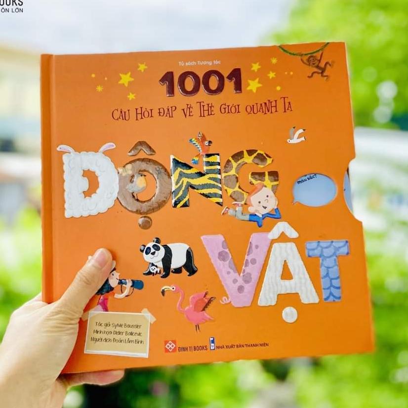 Sách 1001 Câu Hỏi Đáp Về Thế Giới Quanh Ta - Tại Sao, Như Thế Nào, Bao Nhiêu - Đinh Tị