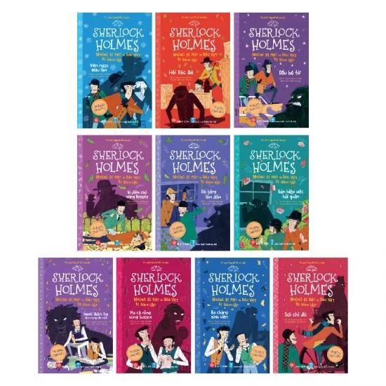 Sách - Tuyển tập Sherlock Holmes - Những bí mật và báu vật bị đánh cắp (10 tập) - Đinh Tị Books