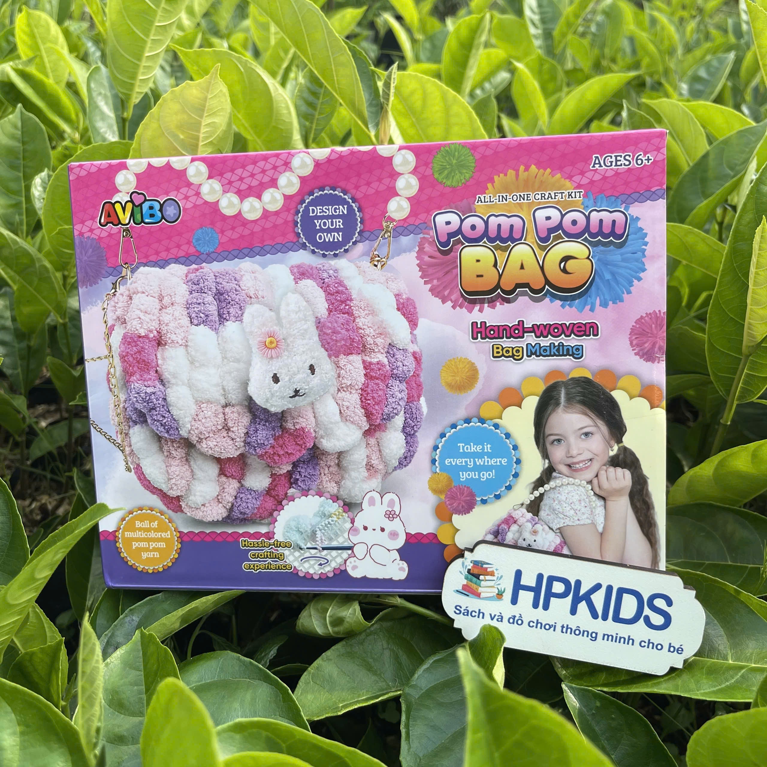 DIY Đồ chơi handmade móc len, làm túi xách cho bé