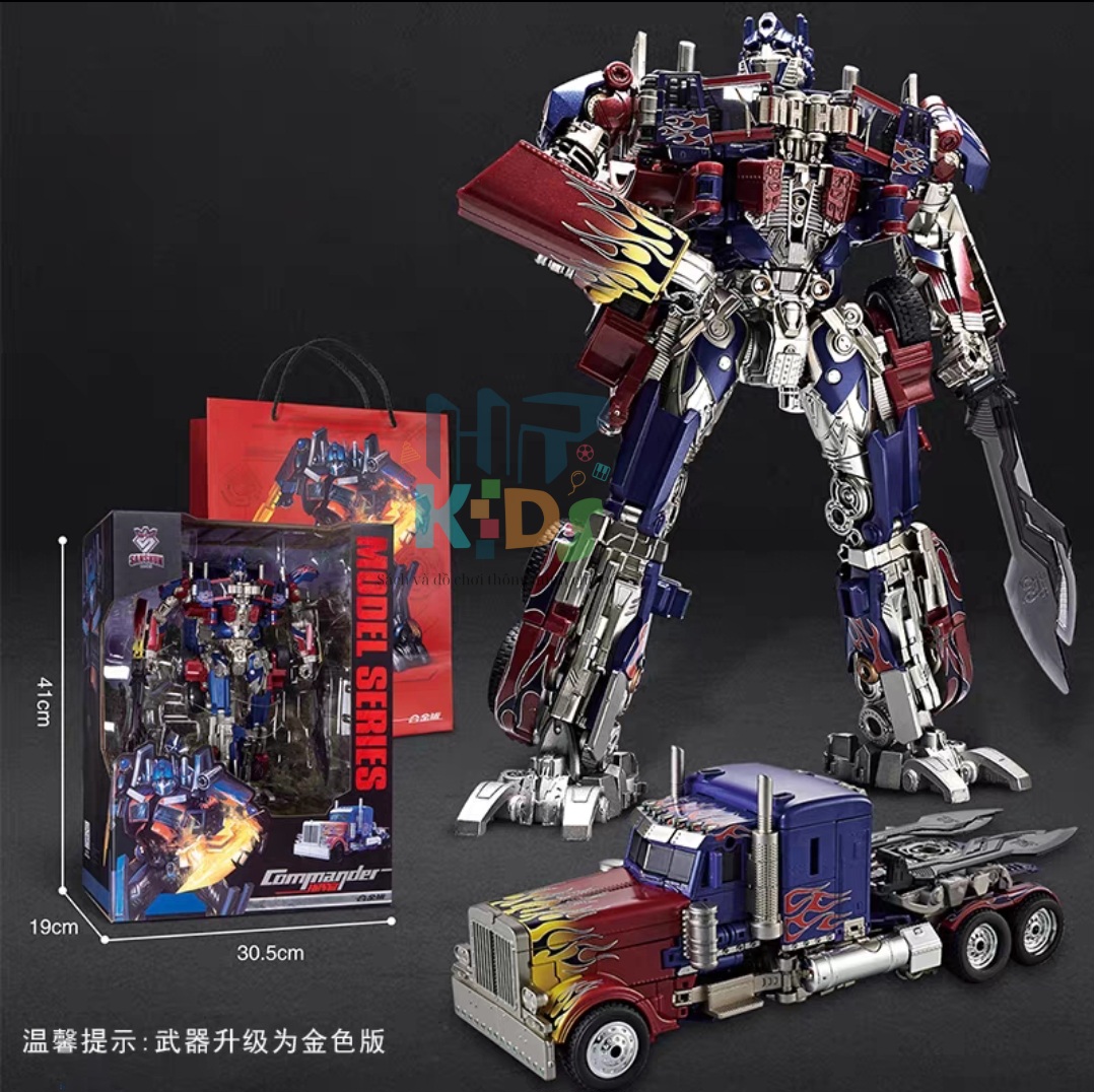 Đồ chơi biến hình RobotTransformer, Optimus , Bumblebee prime phiên bản nhựa haowjc kim loại biến hình ô tô cho bé