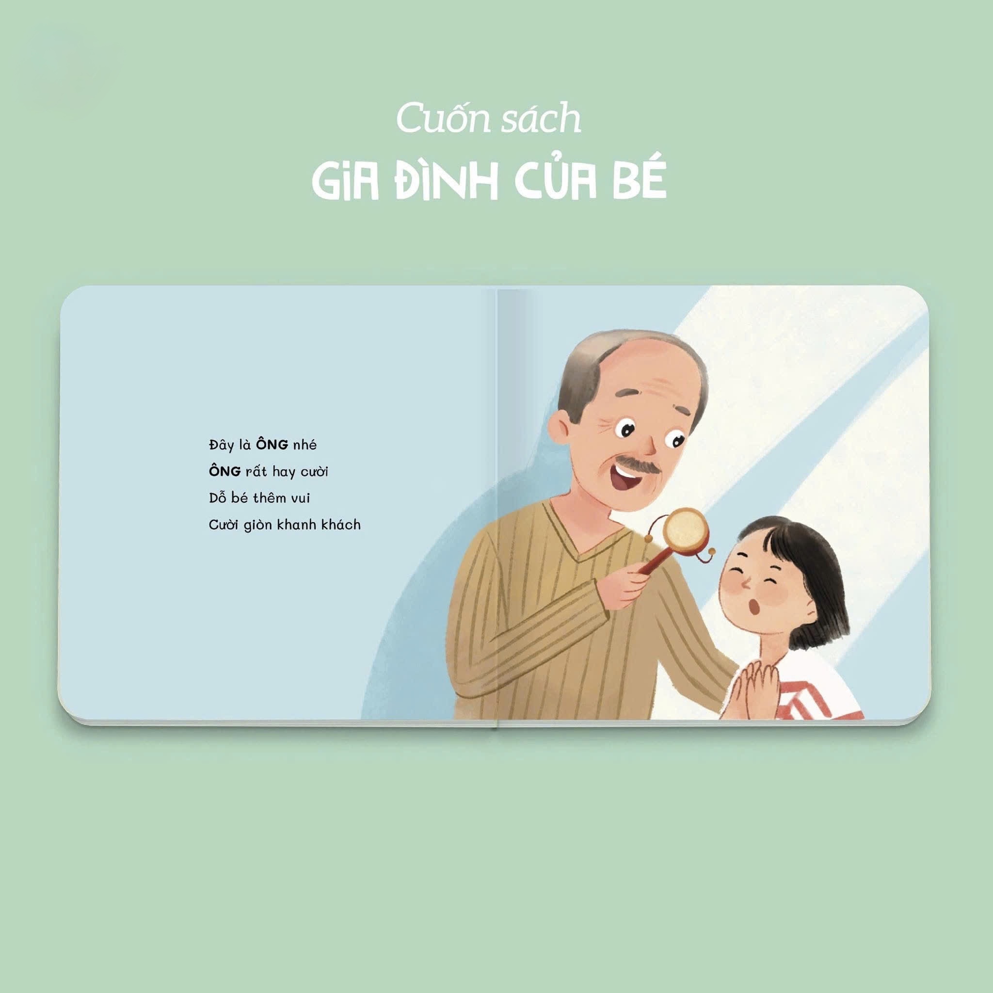 Sách - Bộ sách đầu tiên của bé 5 cuốn bồi cứng - Sách thơ cho bé sơ sinh, 0-6 tháng, 1 tuổi, em bé tập nói phát triển vốn từ  - Lionbooks