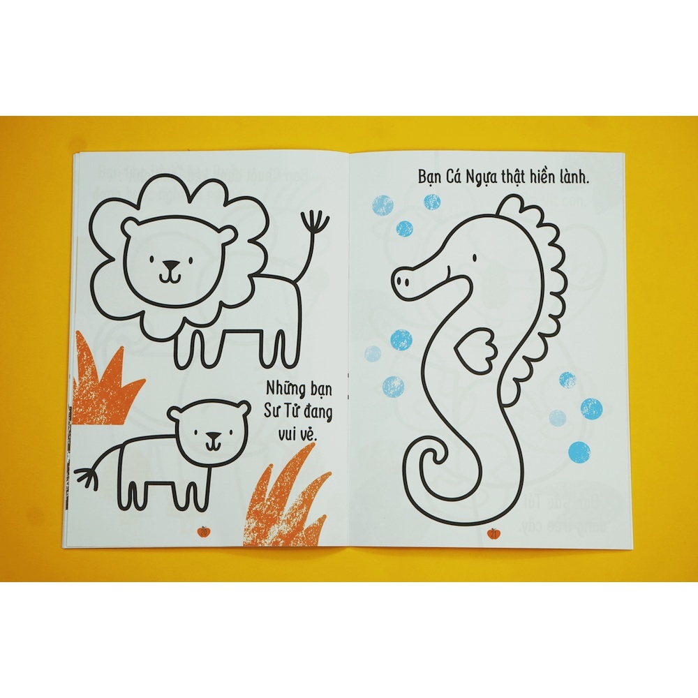 Sách - Cuốn sách tô màu đầu tiên của tớ - Đinh Tị