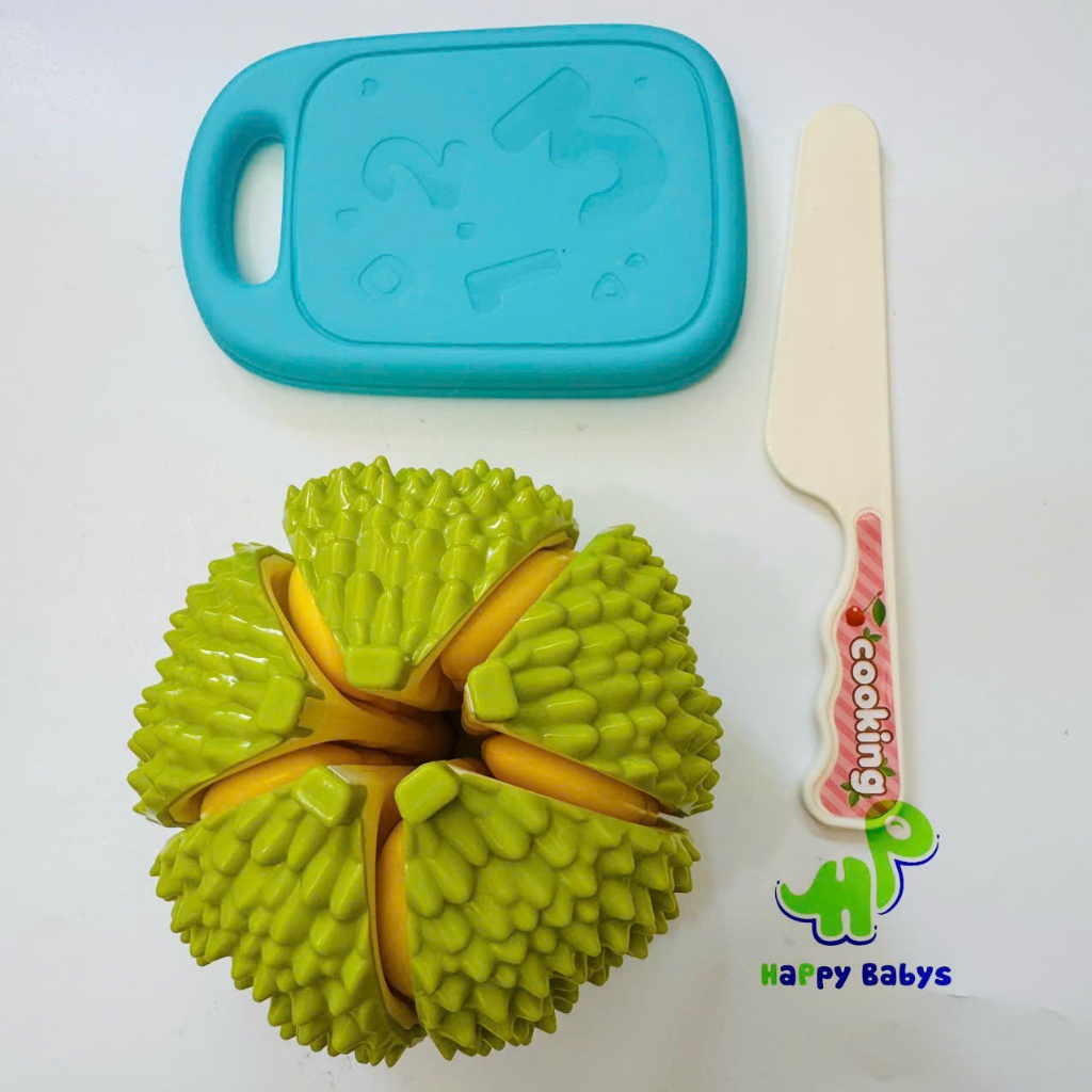 Bộ Đồ Chơi Cắt Trái Cây có khay đựng Bằng Nhựa An Toàn Cho Bé - Vừa Học Vừa Chơi Cực Vui