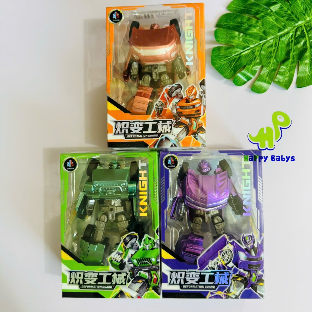 Robot Biến Hình Siêu Ngầu - Đồ Chơi  rèn luyện Thông Minh Cho Bé