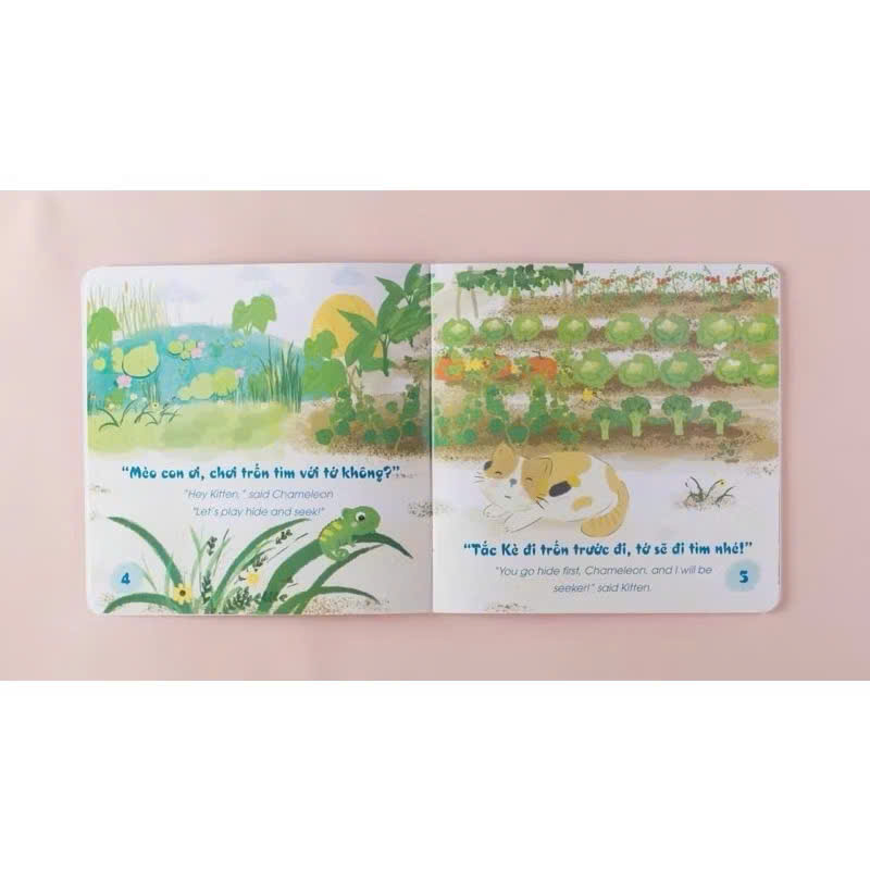 Sách thiếu nhi - Vườn nhà hạnh phúc - LionBooks