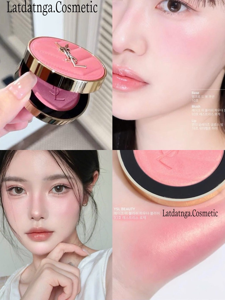 YSL MAKE ME BLUSH 24 パウダーチーク 6g YSL - Má Hồng Phấn YSL Make Me Blush 24H Buildable Powder Blush