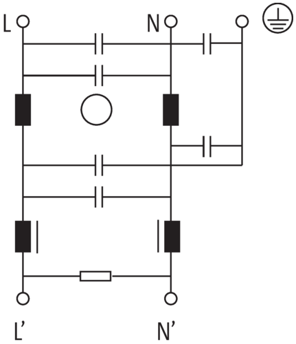 Cấu tạo Bộ lọc nhiễu điện từ Murrelektronik MEF 1/2 SY 16A T