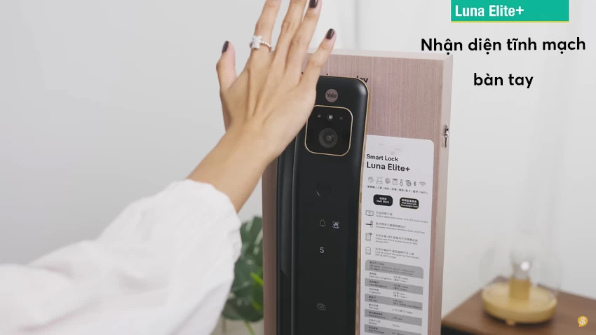 Khóa thông minh Face ID Video call Yale Luna Elite