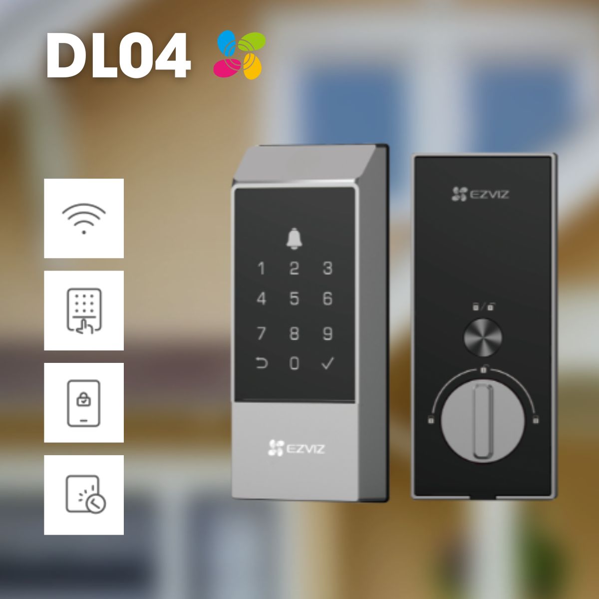 Khoá cửa Thông minh EZVIZ DL04