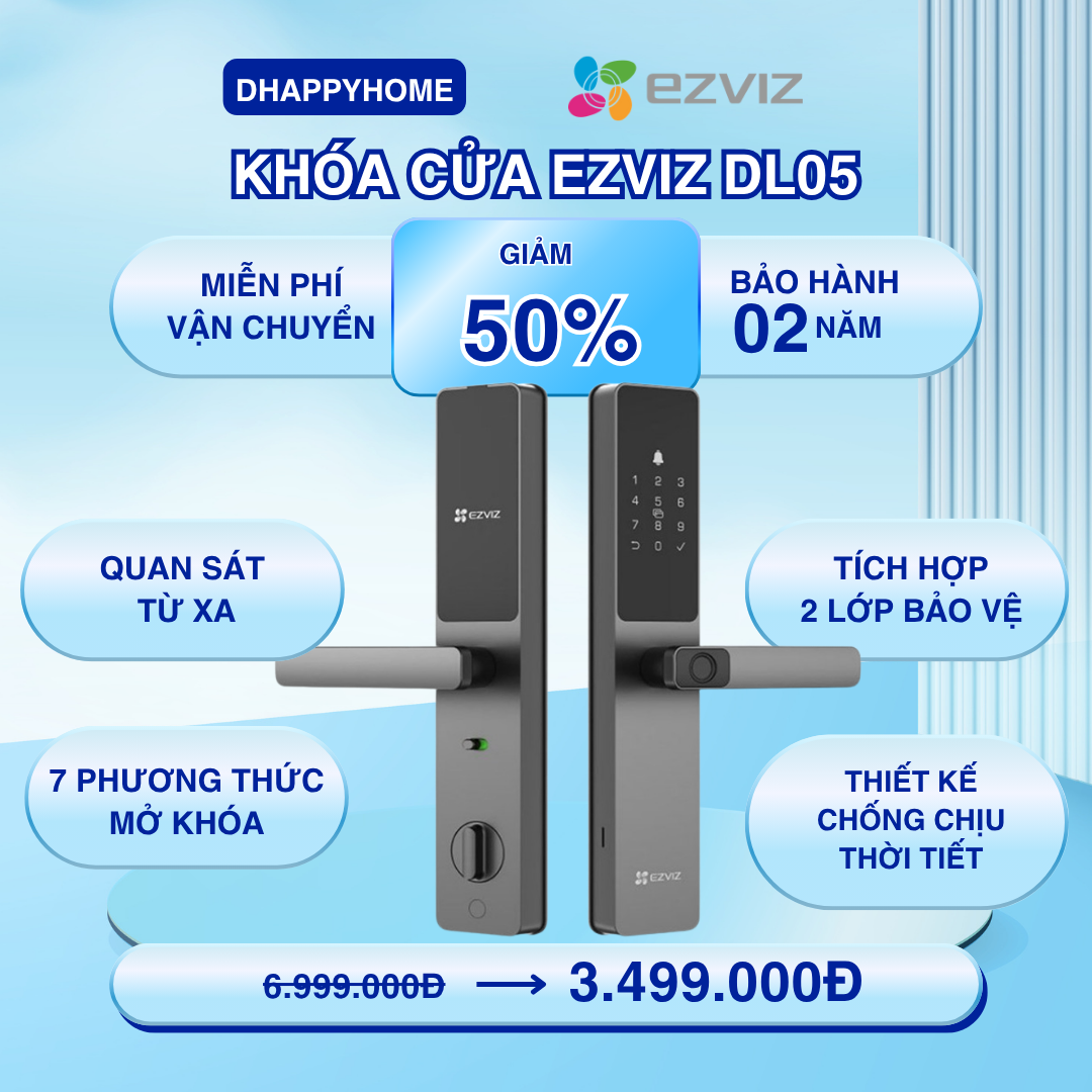 Khoá cửa Thông minh EZVIZ DL05