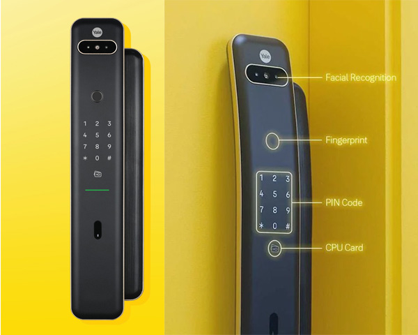 Khóa thông minh nhận diện khuôn mặt Yale Luna Pro+