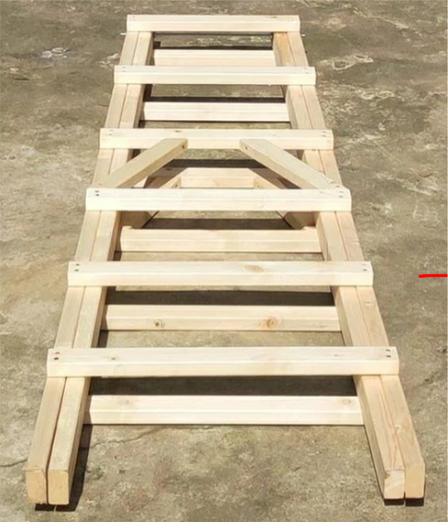 Thang gỗ 3m 8 Bậc