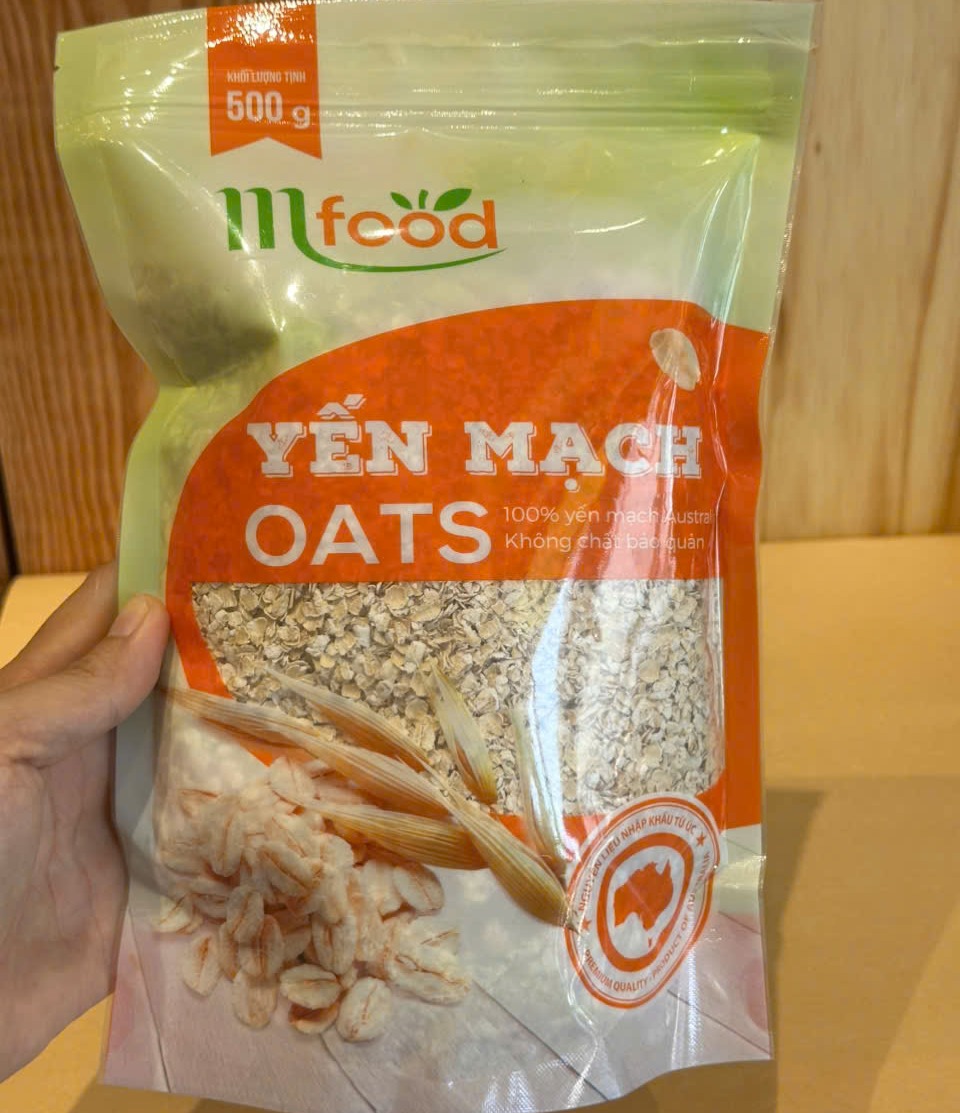 HAT YẾN MẠCH TÚI 500G ( CÁN VỠ )