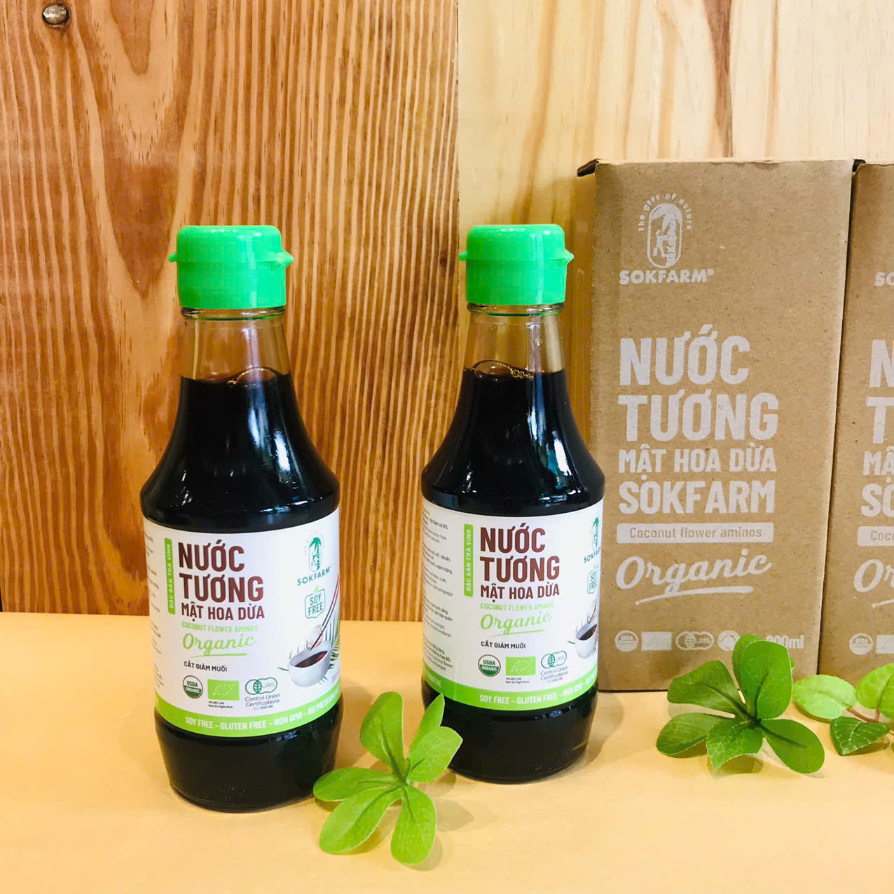 Nước tương mật hoa dừa hữu cơ 200ml