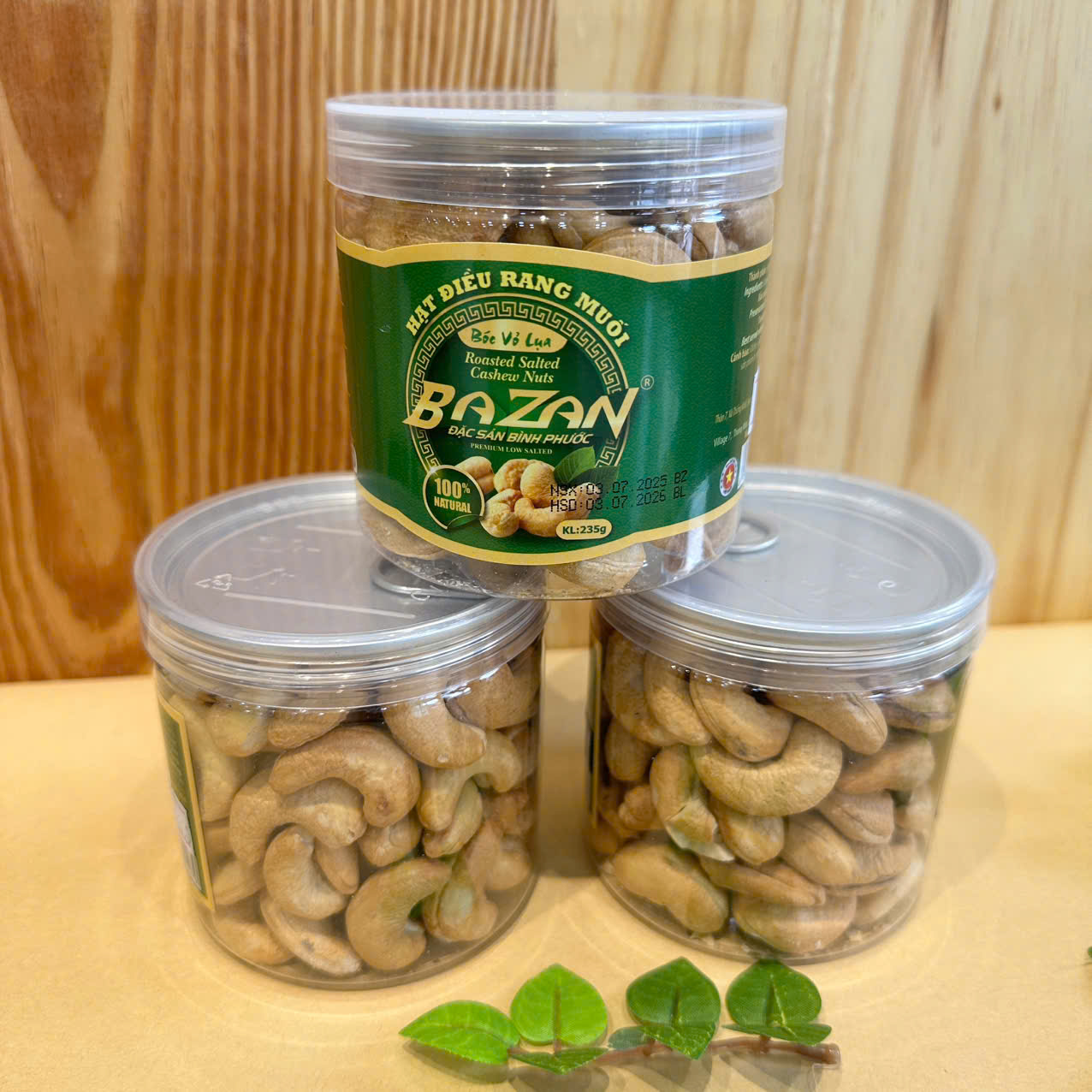 Hạt điều bóc vỏ 235gr