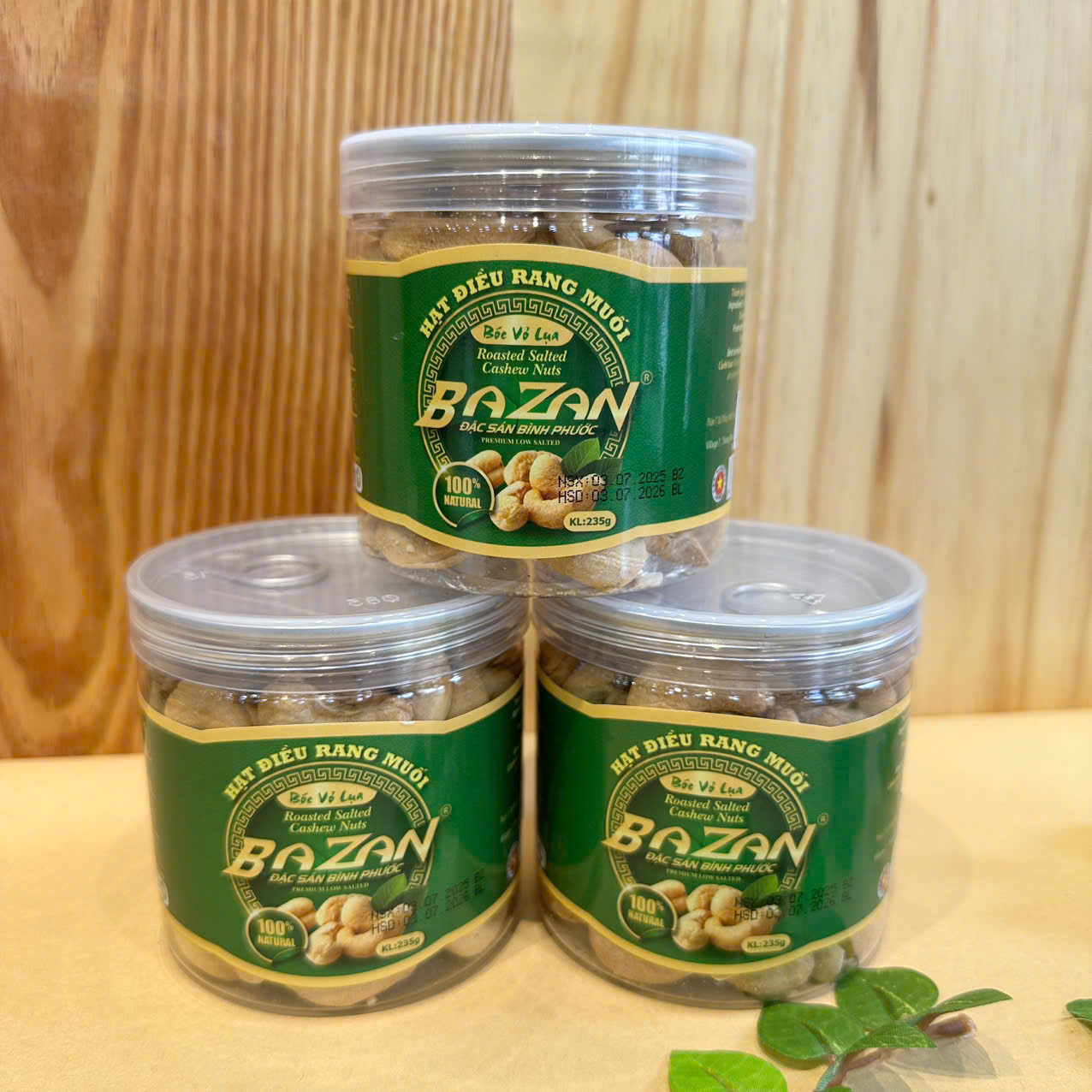 Hạt điều bóc vỏ 235gr