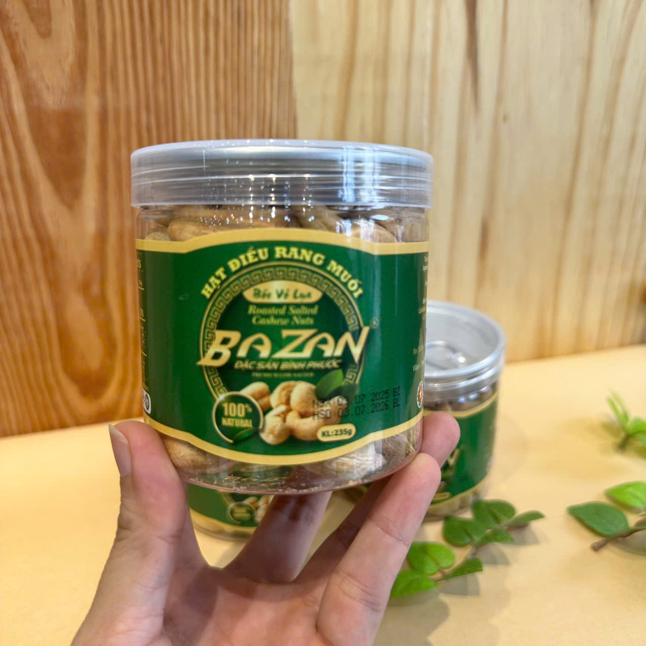 Hạt điều bóc vỏ 235gr