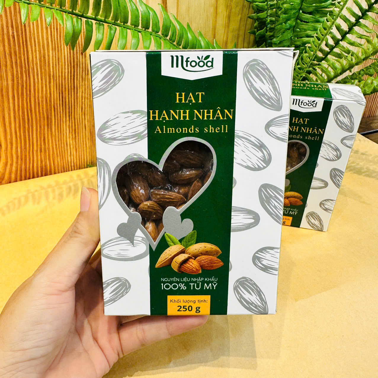 HẠT HẠNH NHÂN TÁCH VỎ HỘP 250G - MF